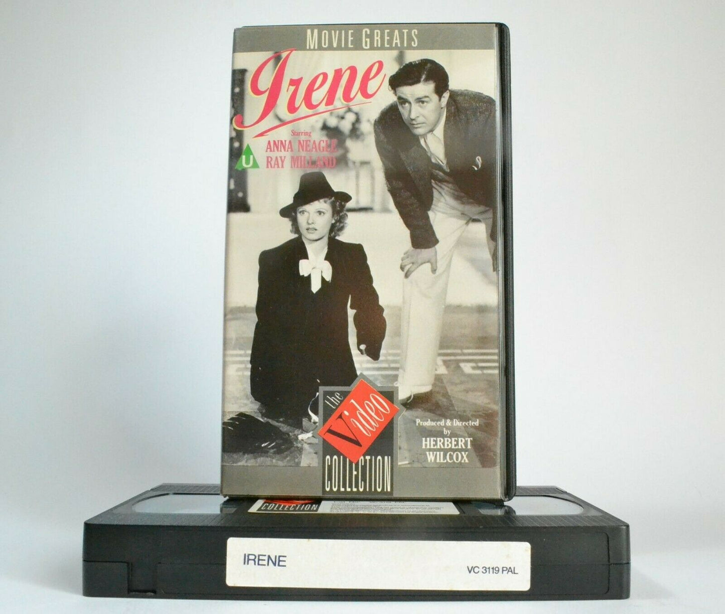 Irene (1940); [Herbert Wilcox] Musical (Cinderella Story) Anna Neagle - Pal VHS-