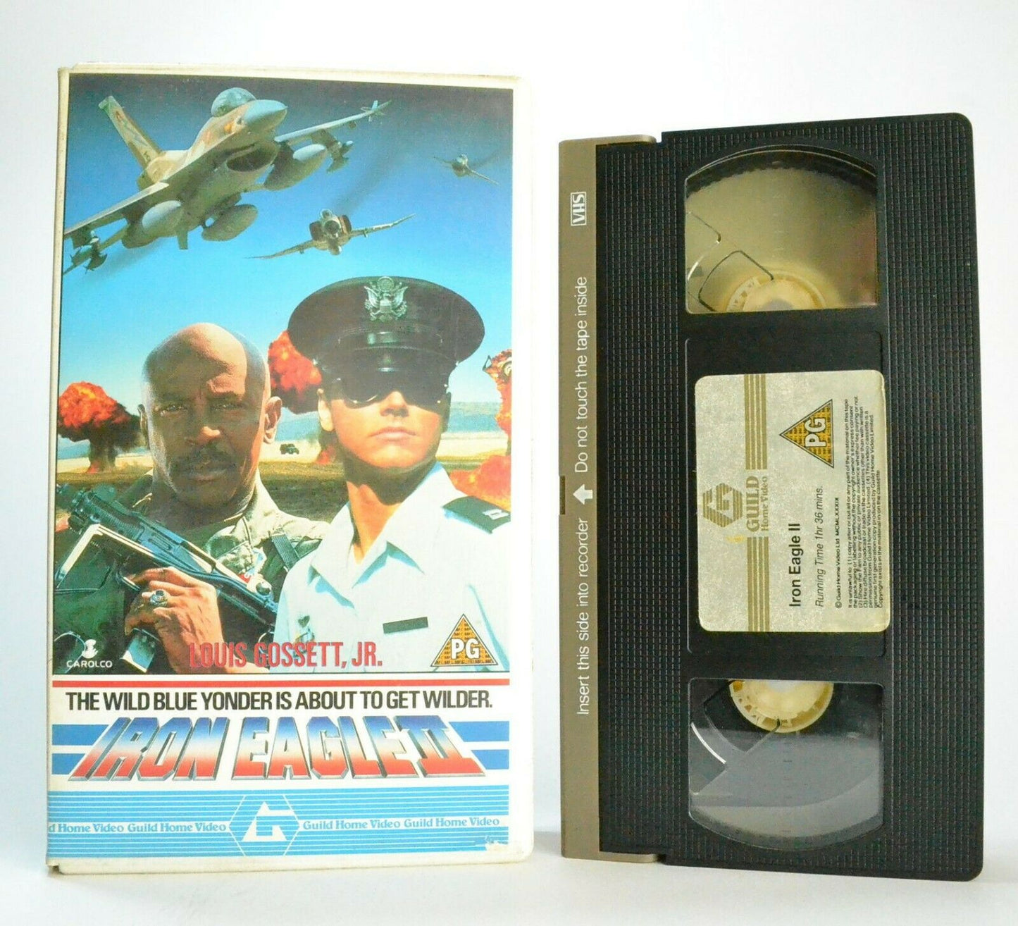 Iron Eagle 2: Guild Home (1990) - Action - Operation Opera - L.Gossett,Jr. - VHS-