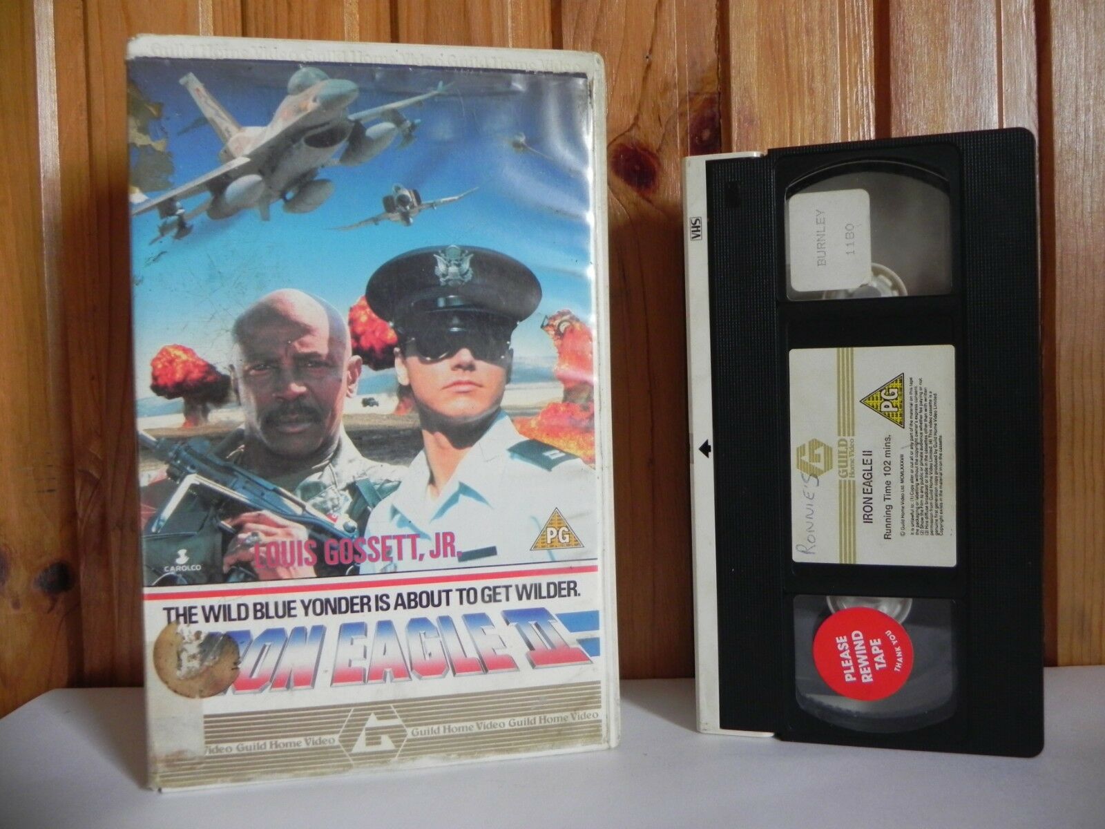 Iron Eagle 2; [Guild] Large Box - Ex-Rental - Action - Louis Gossett, Jr. - Pal VHS-