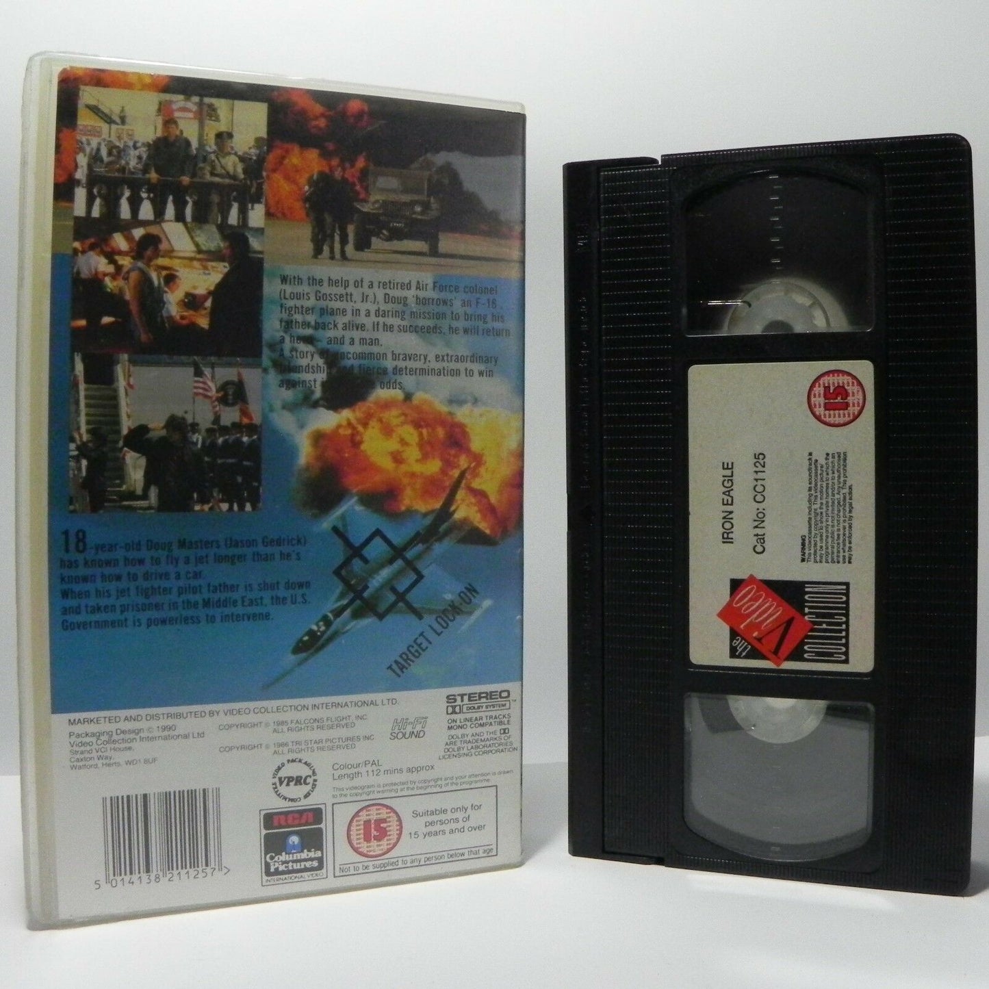 Iron Eagle: L.Gossett,Jr/J.Gedrick - (1985) Action - S.J.Furie Film - Pal VHS-