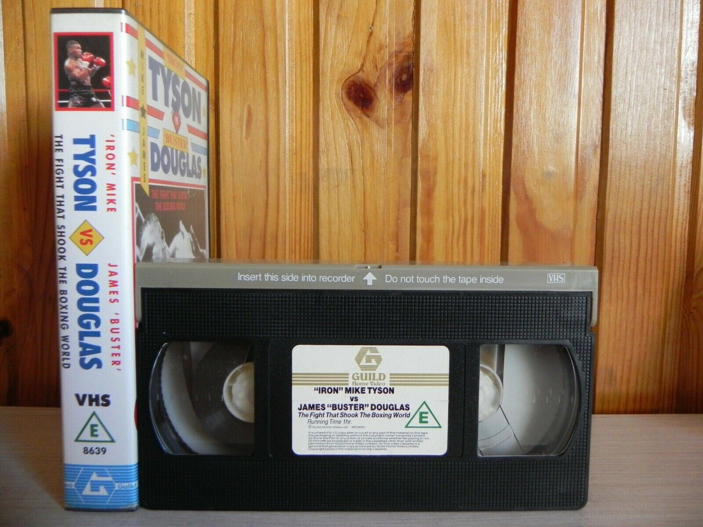 Iron' Tyson VS 'Buster' Douglas: Boxing At The Tokyo Dome (11/02/1990) Pal VHS-