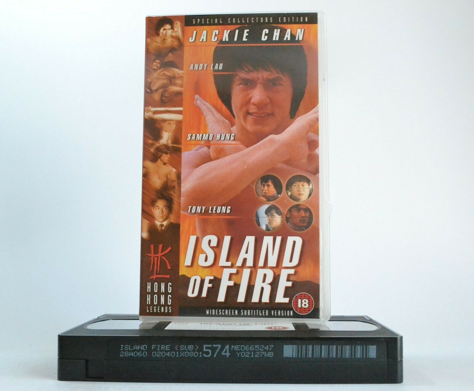 Island Of Fire: Collector's Edition - Widescreen - Martial Arts - J.Chan - VHS-