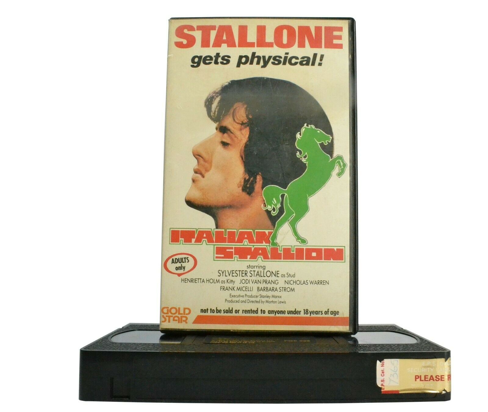 Italian Stallion (1970); [Gold Star]: Stallone Hot Debut - Erotic Romance - VHS-