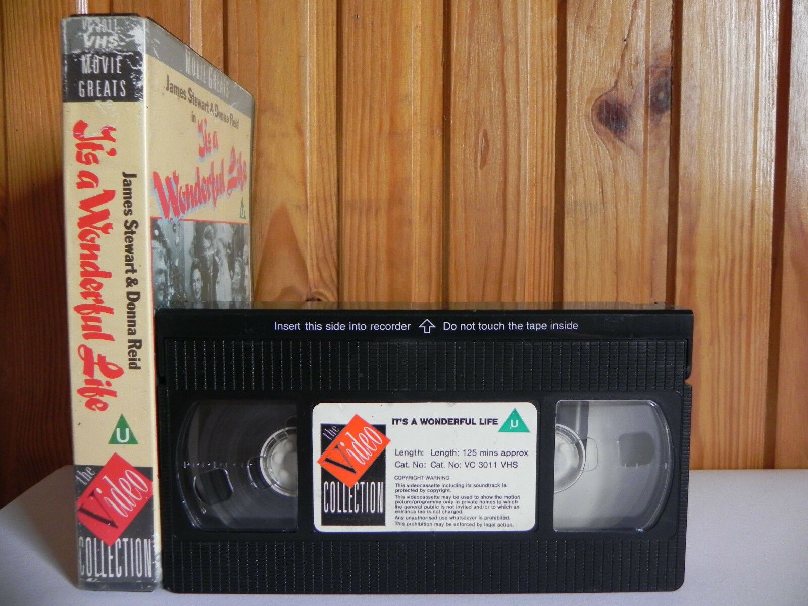 It's A Wonderful Life - The Video Collection - Drama - James Steward - Pal VHS-