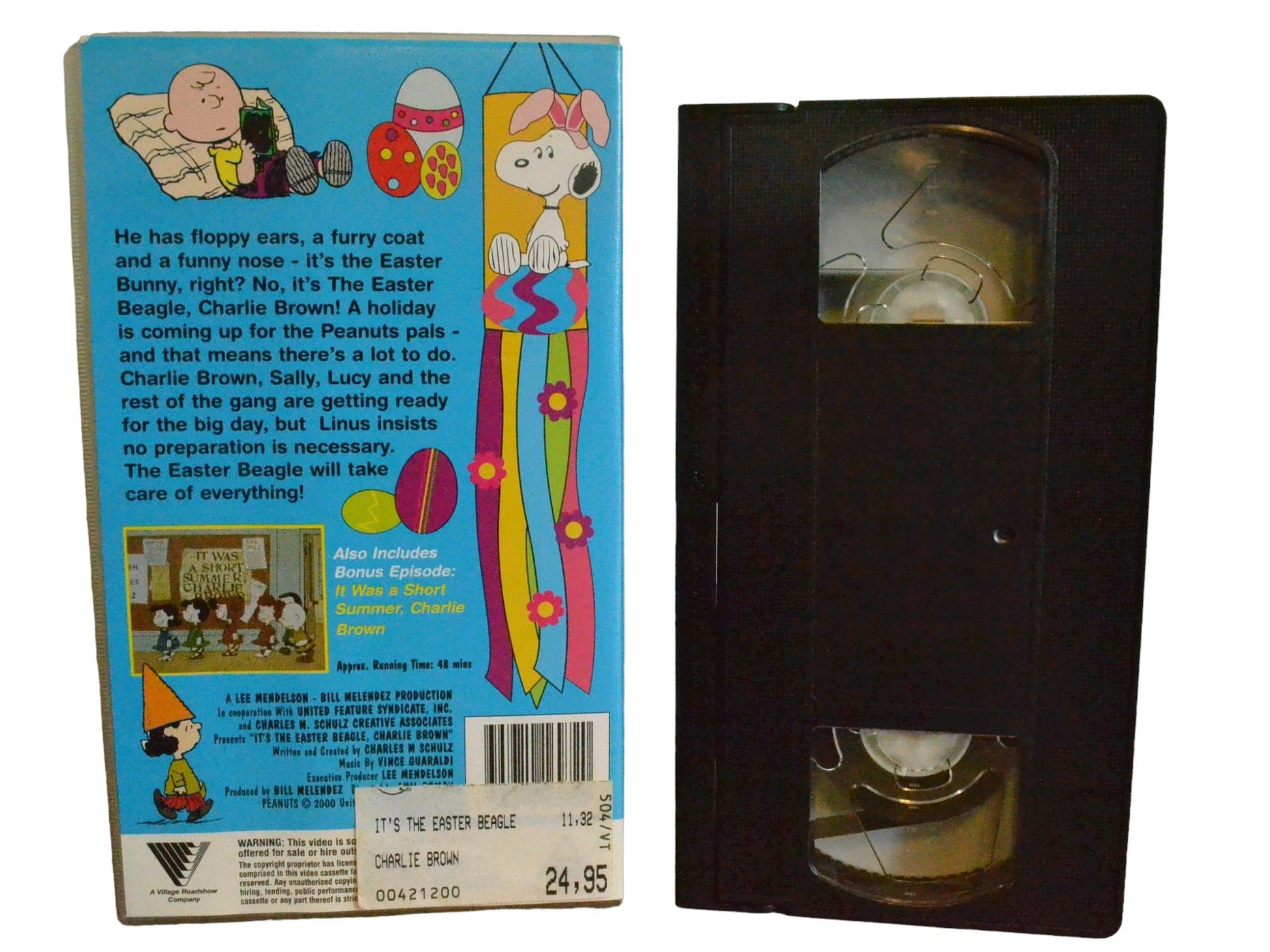 It's The Easter Beagle Charile Brown - Todd Barbee - Road Show Entertainment - Childrens - PAL - VHS-