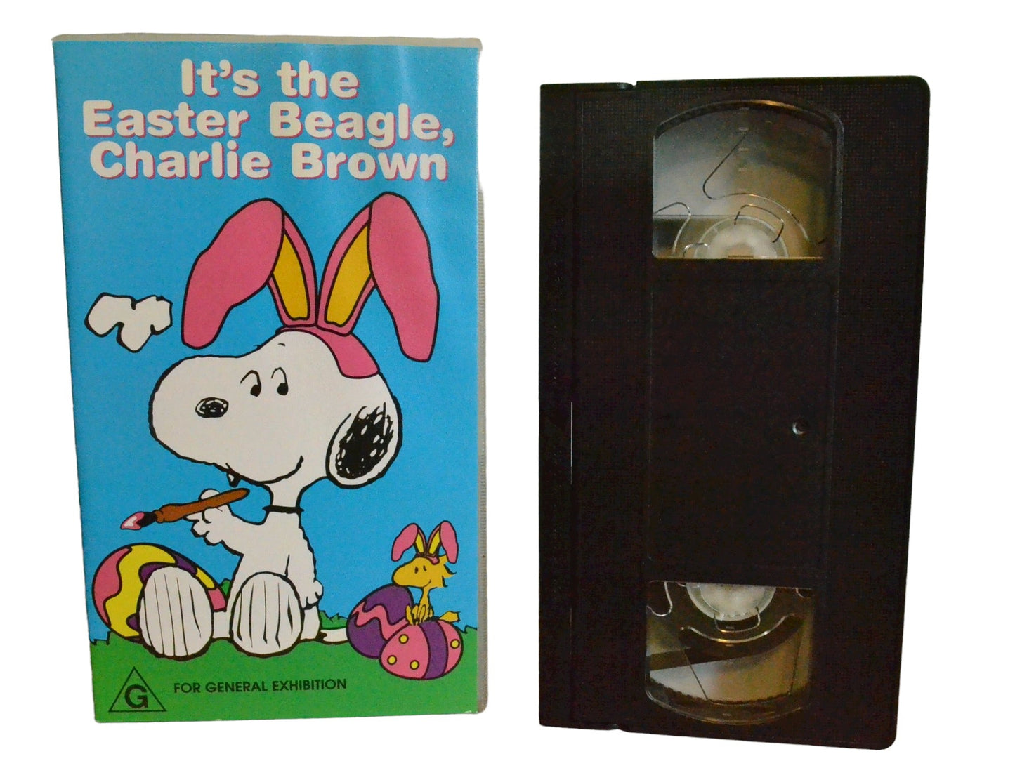 It's The Easter Beagle Charile Brown - Todd Barbee - Road Show Entertainment - Childrens - PAL - VHS-