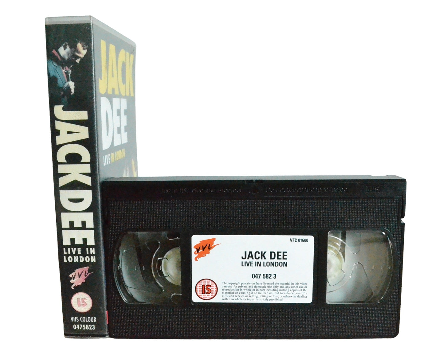 Jack Dee - Live In London - Jack Dee - PolyGram Video - 0475023 - Comedy - Pal - VHS-