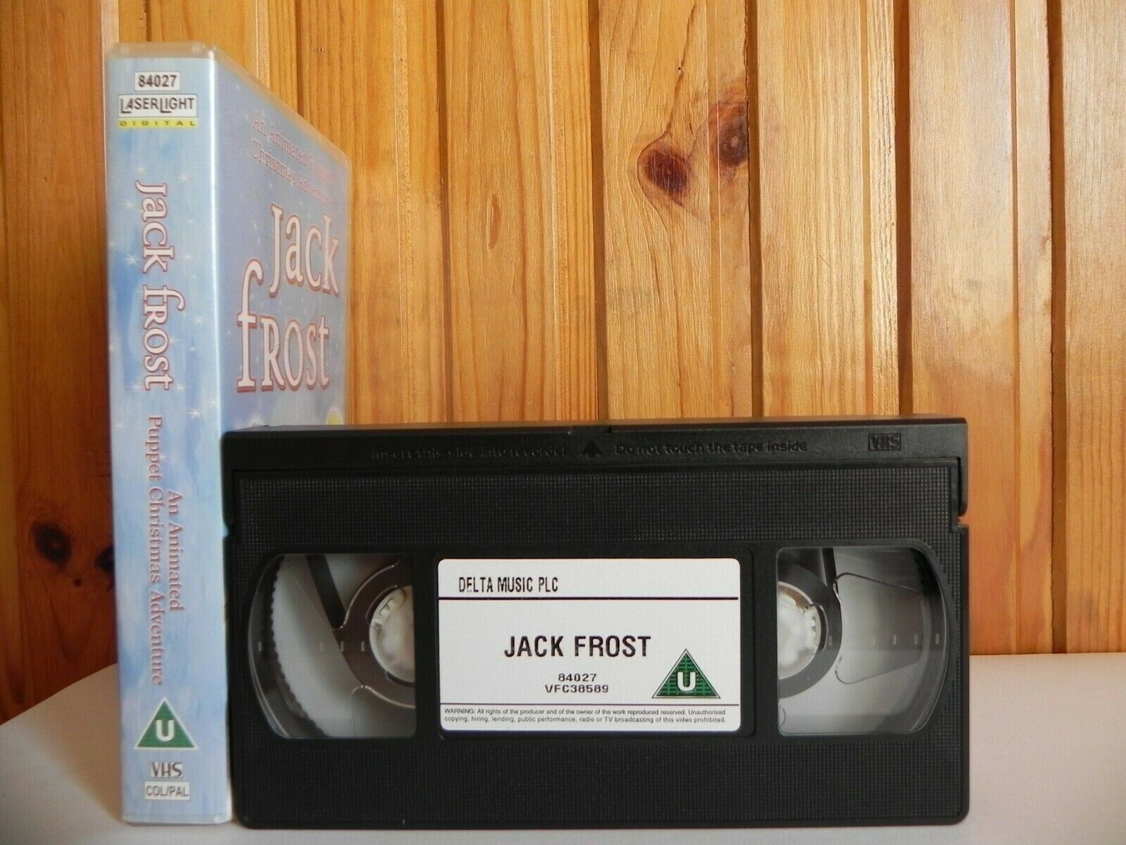 Jack Frost - Animated Christmas Adventure - Puppets - Fun - Children's - Pal VHS-