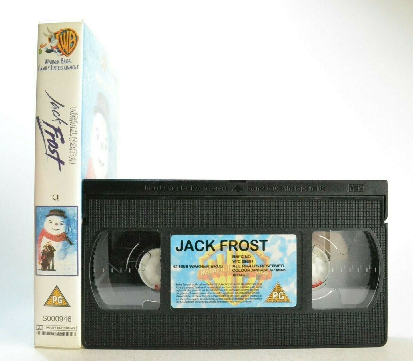 Jack Frost: Christmas Fantasy Comedy (1998) - Michael Keaton - Children's - VHS-