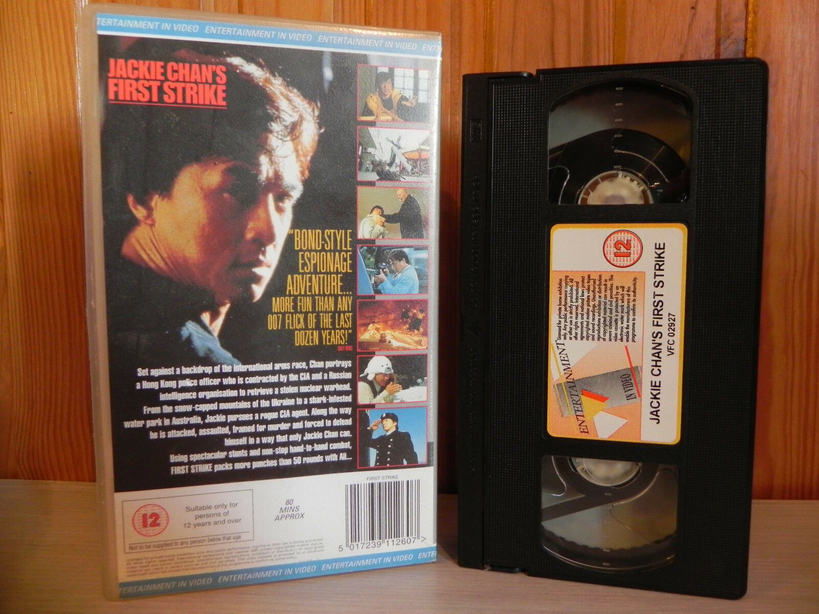 Jackie Chan's First Strike - Jackie Chan - Kung-Fu Action - EVS1260 VHS - Video-