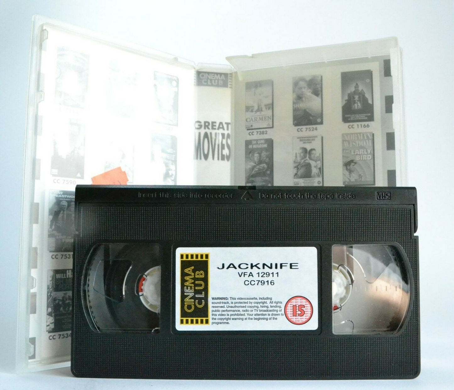 Jacknife: Strange Snow - Serious Story - Ed Harris/Robert De Niro (1989) - VHS-