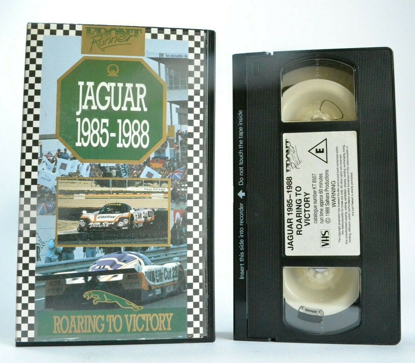 Jaguar (1985-1988): Roaring To Victory - Car Racing - Le Mans Victory - Pal VHS-