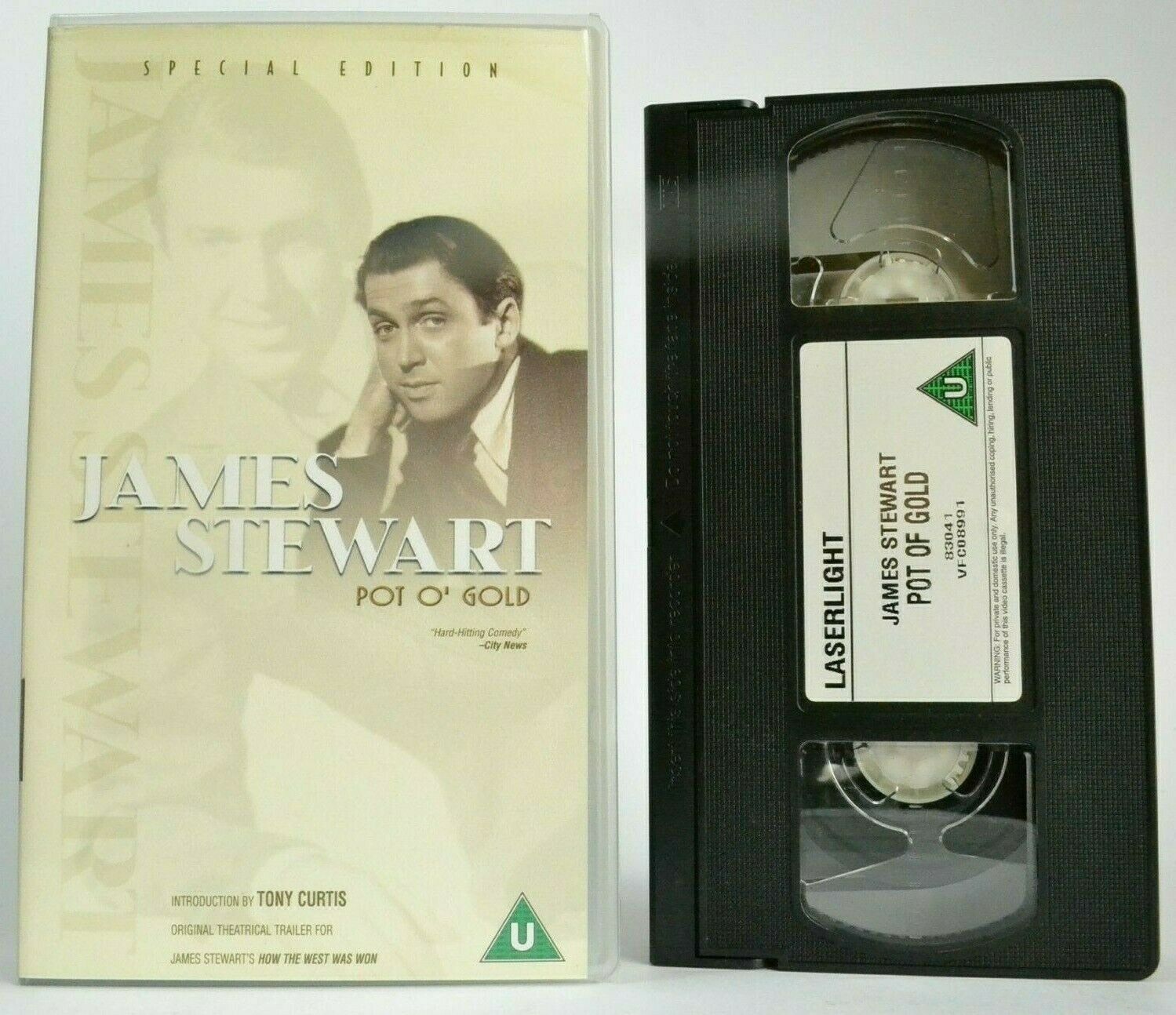 James Stewart: Pot Of Gold <<Special Edition>> - Musical - [ Tony Curtis ] - VHS-