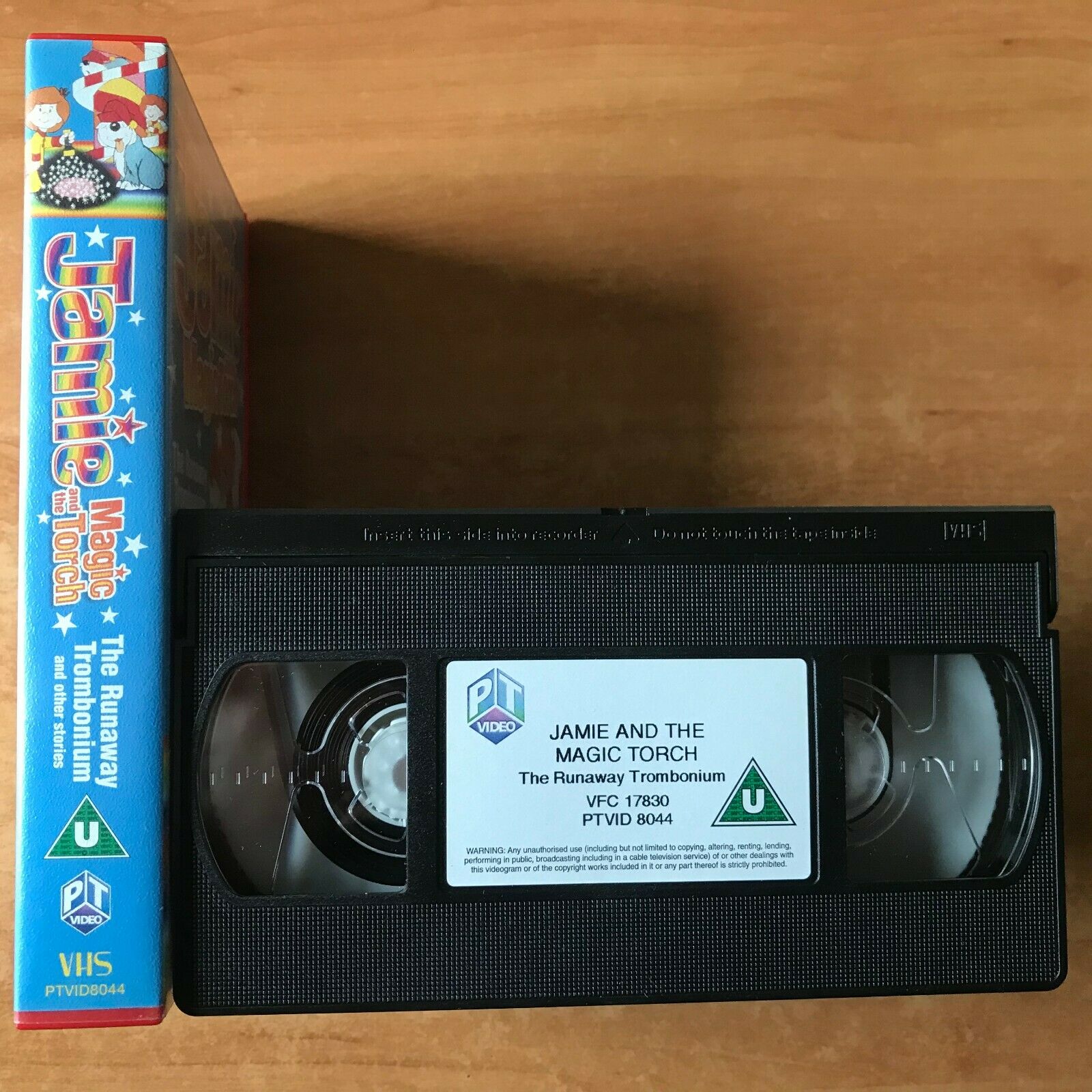 Jamie And The Magic Torch: The Runaway Trombobium - Animated - Children's - VHS-