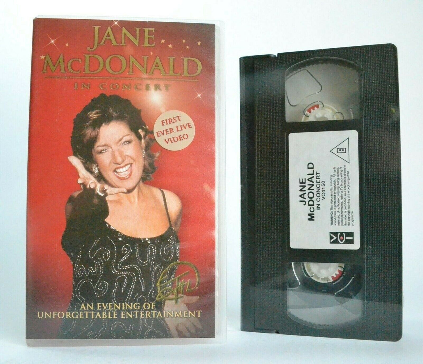 Jane McDonald: In Concert - Brand New Sealed - Live Performance - Music - VHS-