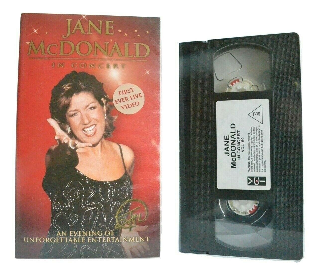 Jane McDonald: In Concert - Brand New Sealed - Live Performance - Music - VHS-