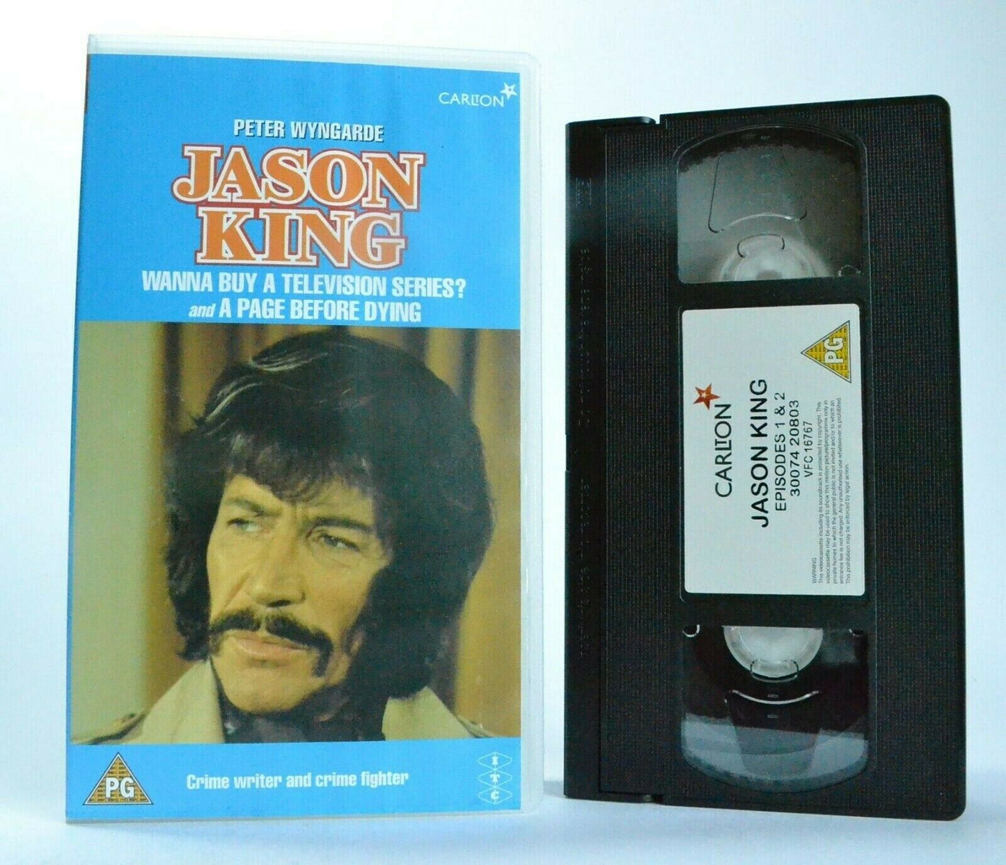 Jason King: Classic TV Series (1971) - Action/Adventure - P.Wyngarde - Pal VHS-