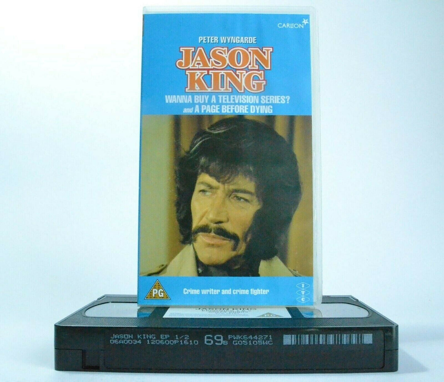 Jason King: Classic TV Series (1971) - Action/Adventure - P.Wyngarde - Pal VHS-