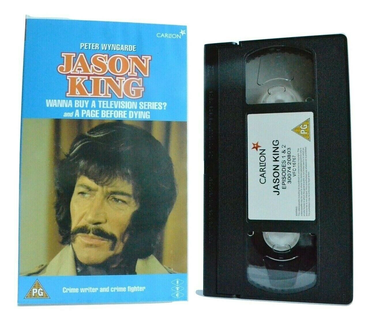 Jason King: Classic TV Series (1971) - Action/Adventure - P.Wyngarde - Pal VHS-