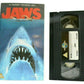 Jaws (1975); [Steven Spielberg]: Shark Attack Action - Roy Scheider - Pal VHS-