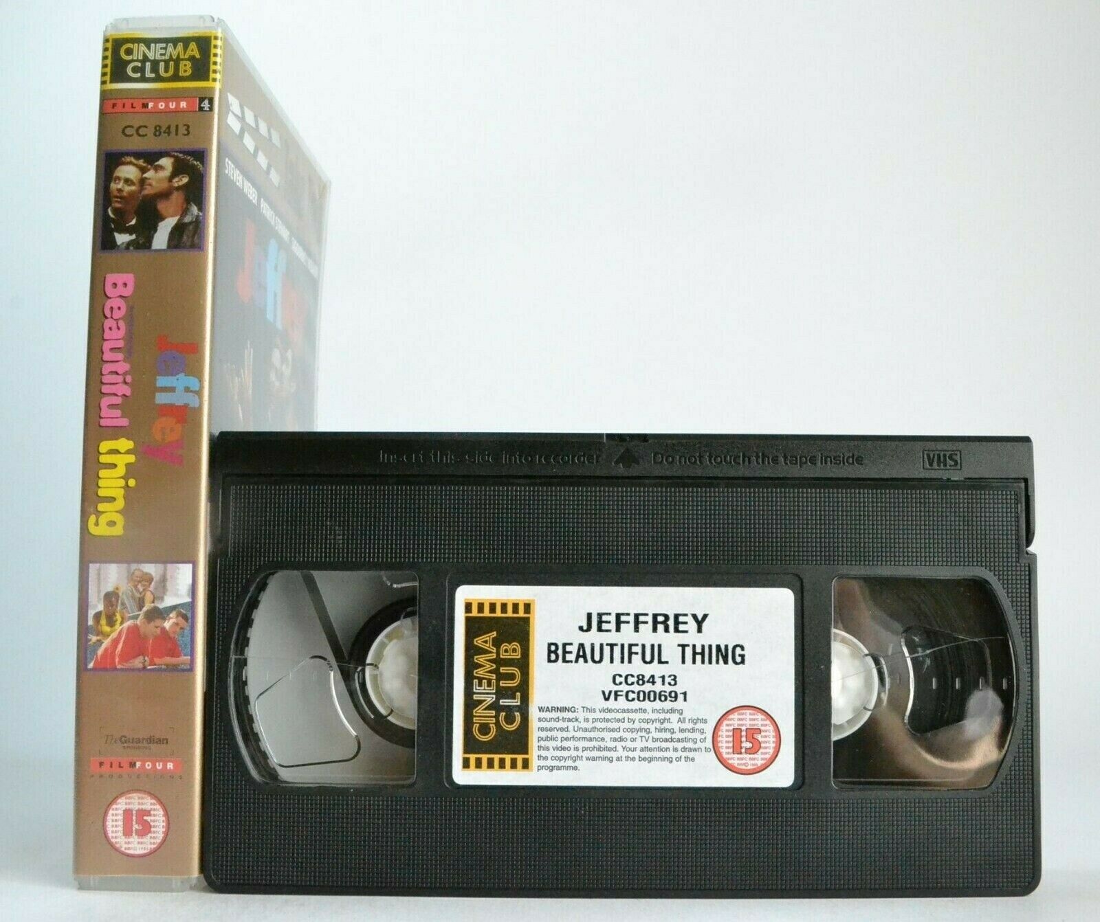 Jeffrey/Beautiful Thing: Double Feature Comedy Films - P.Stewart/S.Weaver - VHS-