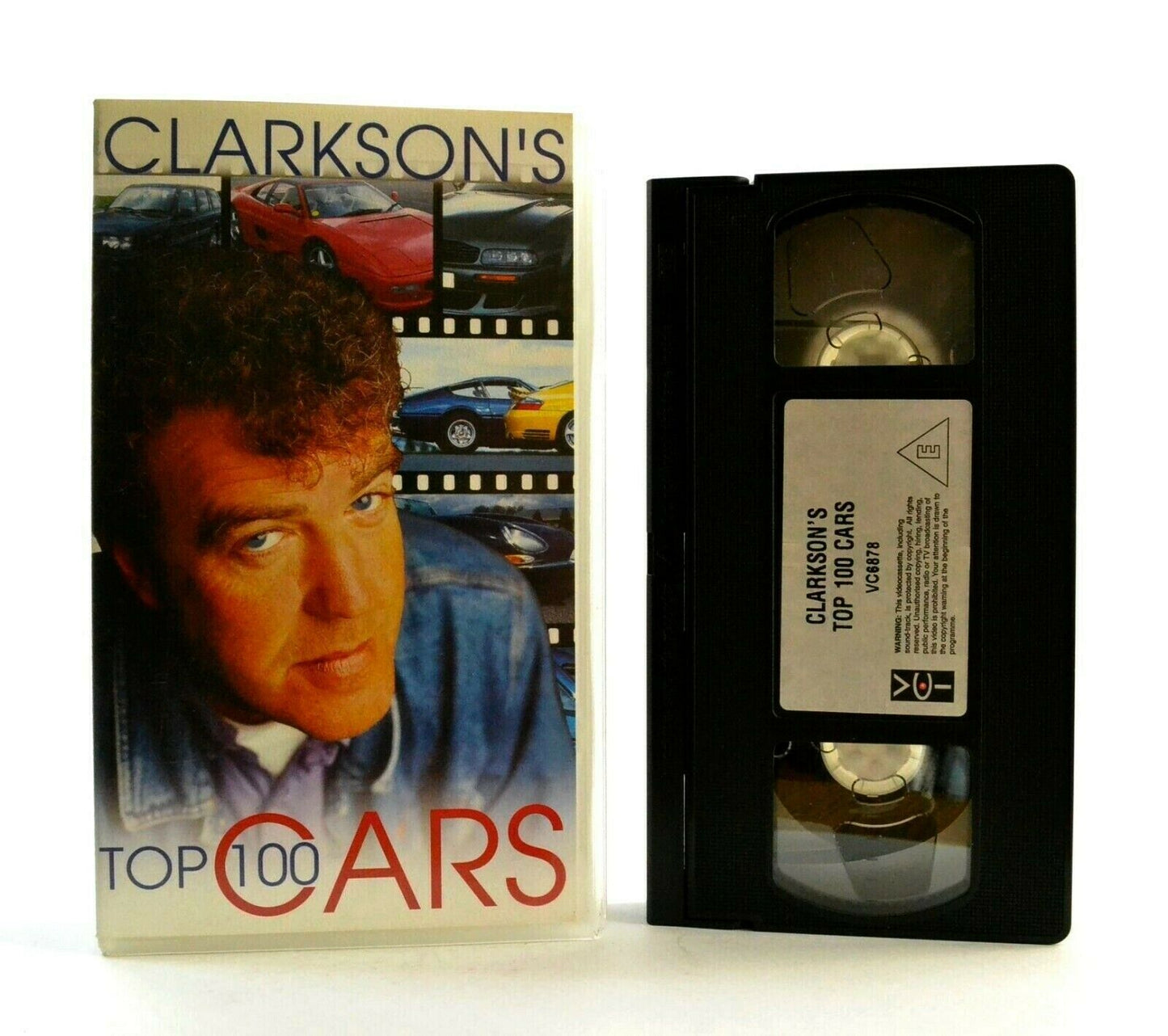 Jeremy Clarkson: Clarkson's Top 100 Cars - Ford Transit - Peugeot 504 - Pal VHS-