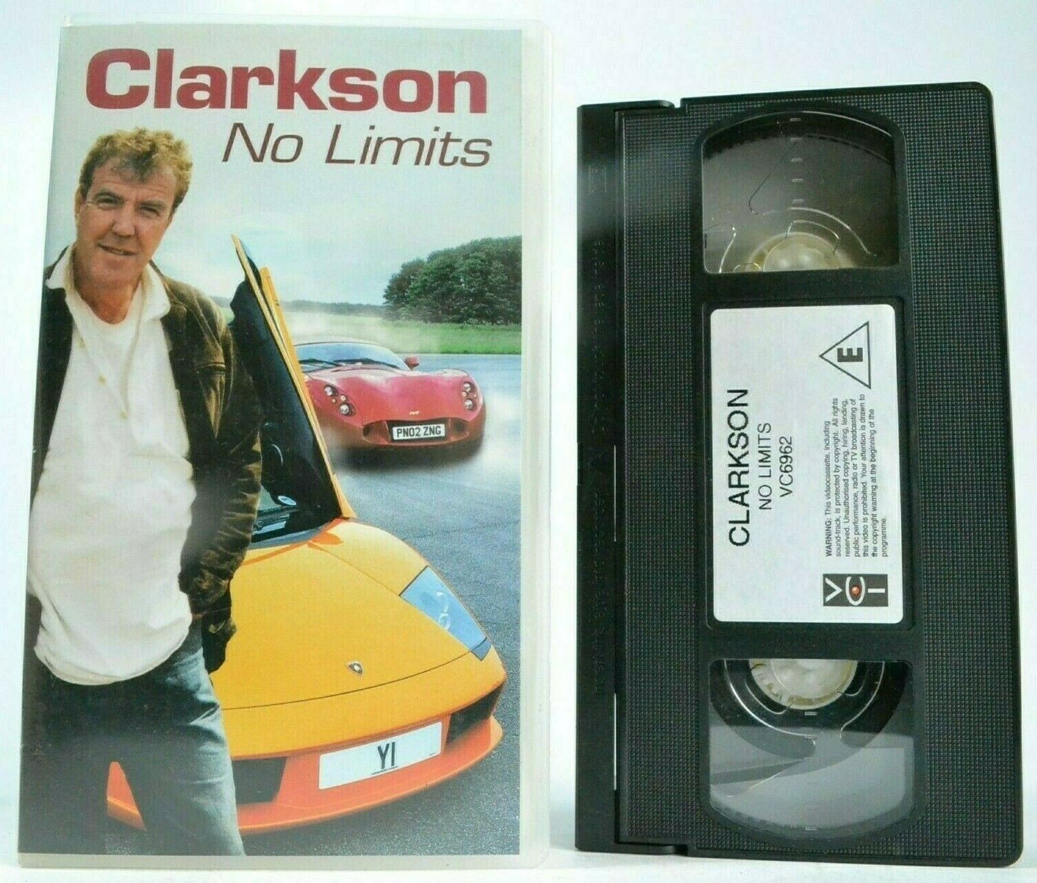 Jeremy Clarkson: No Limits - Cars - Lamborghini Murcielago - Range Rover - VHS-