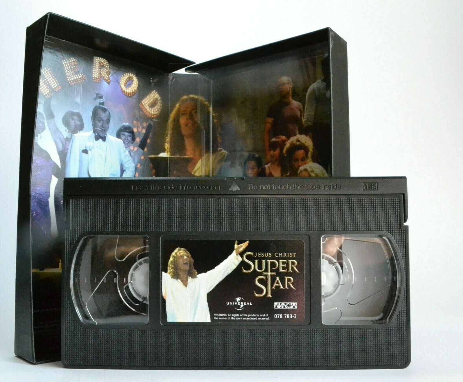 Jesus Christ Superstar (Stage Version) - Musical - Rik Mayall/Glenn Carter - VHS-