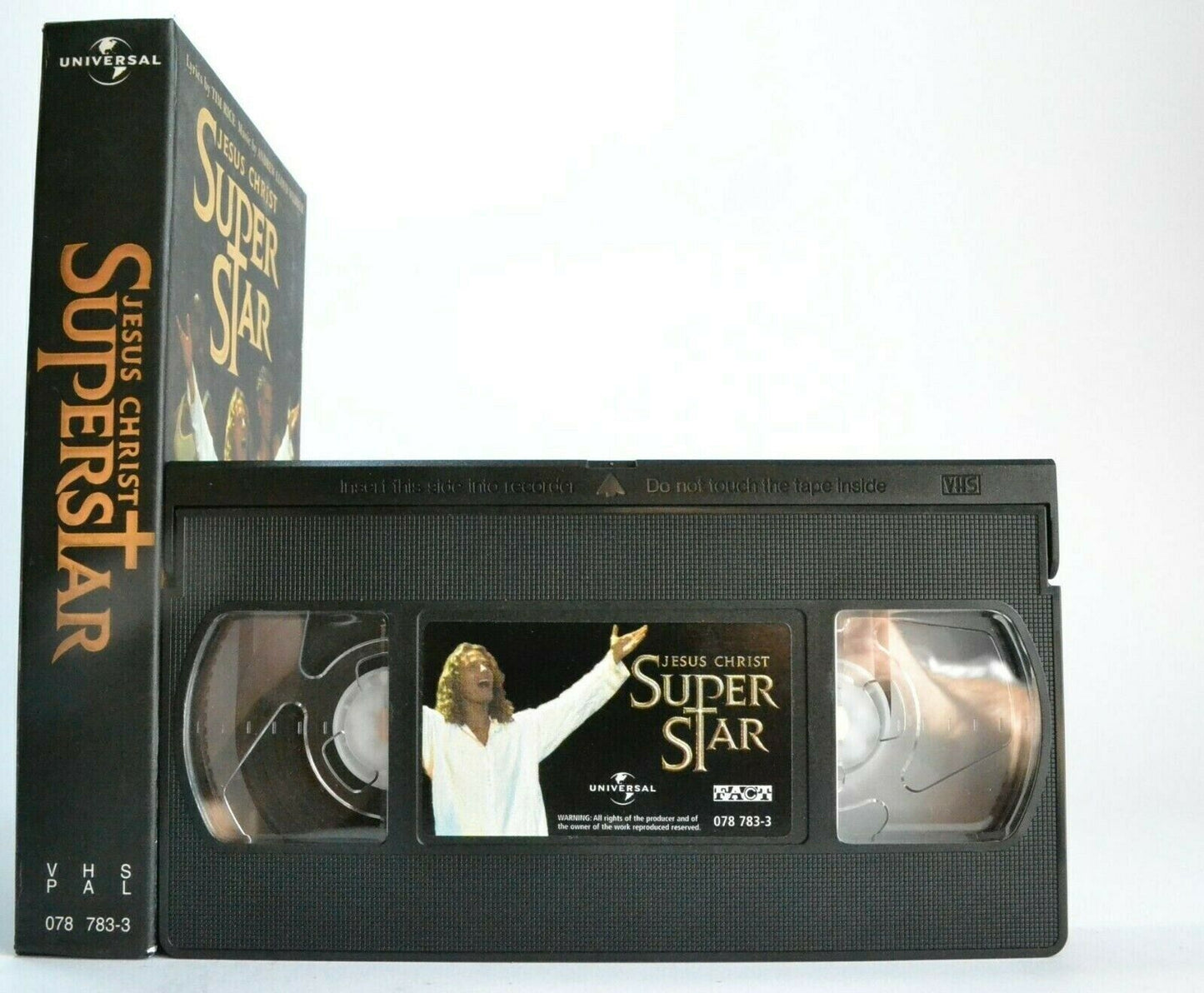 Jesus Christ Superstar (Stage Version) - Musical - Rik Mayall/Glenn Carter - VHS-