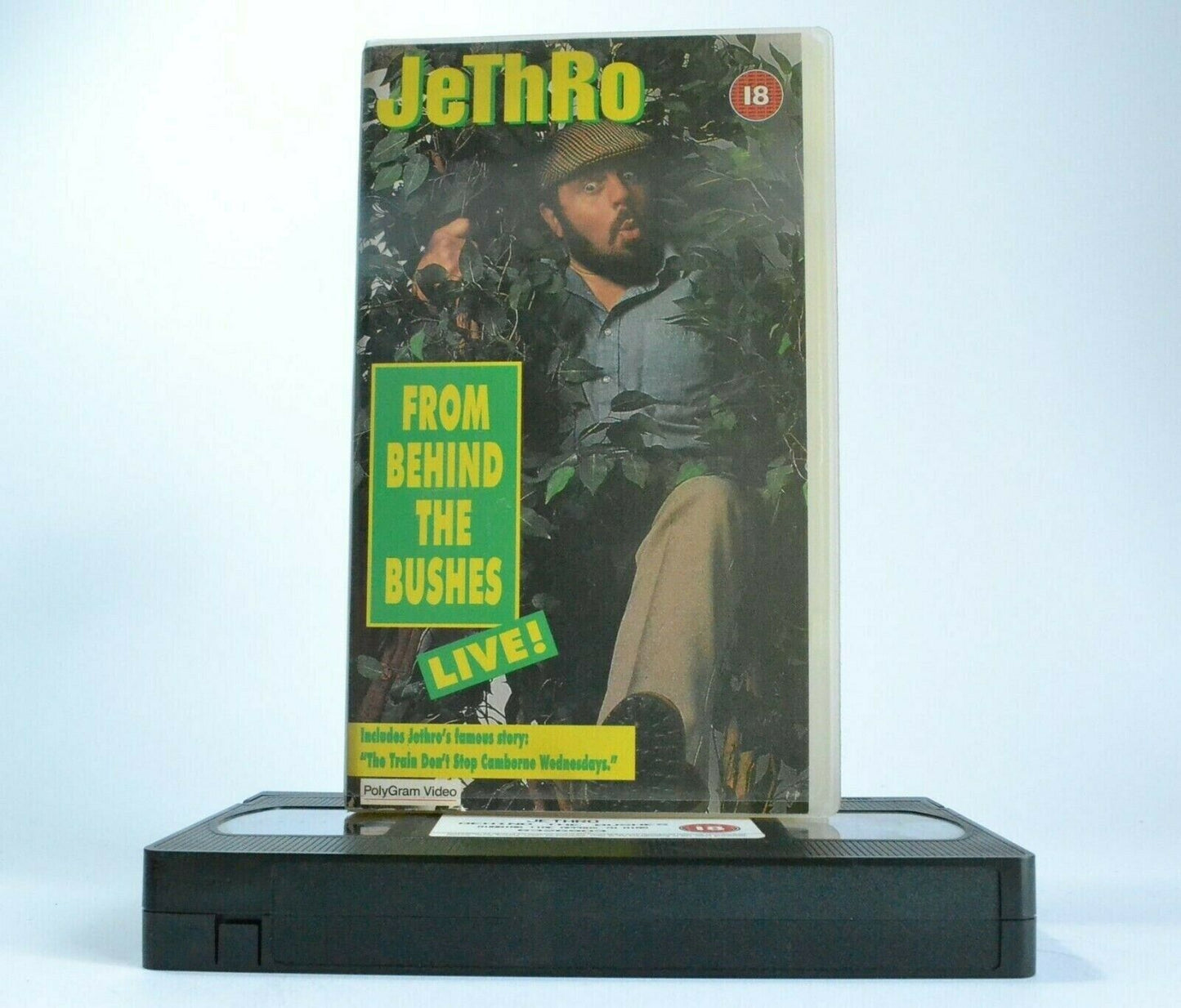 Jethro Live: From Behind The Bushes - Comedy - Stand-Up Performance - Pal VHS-