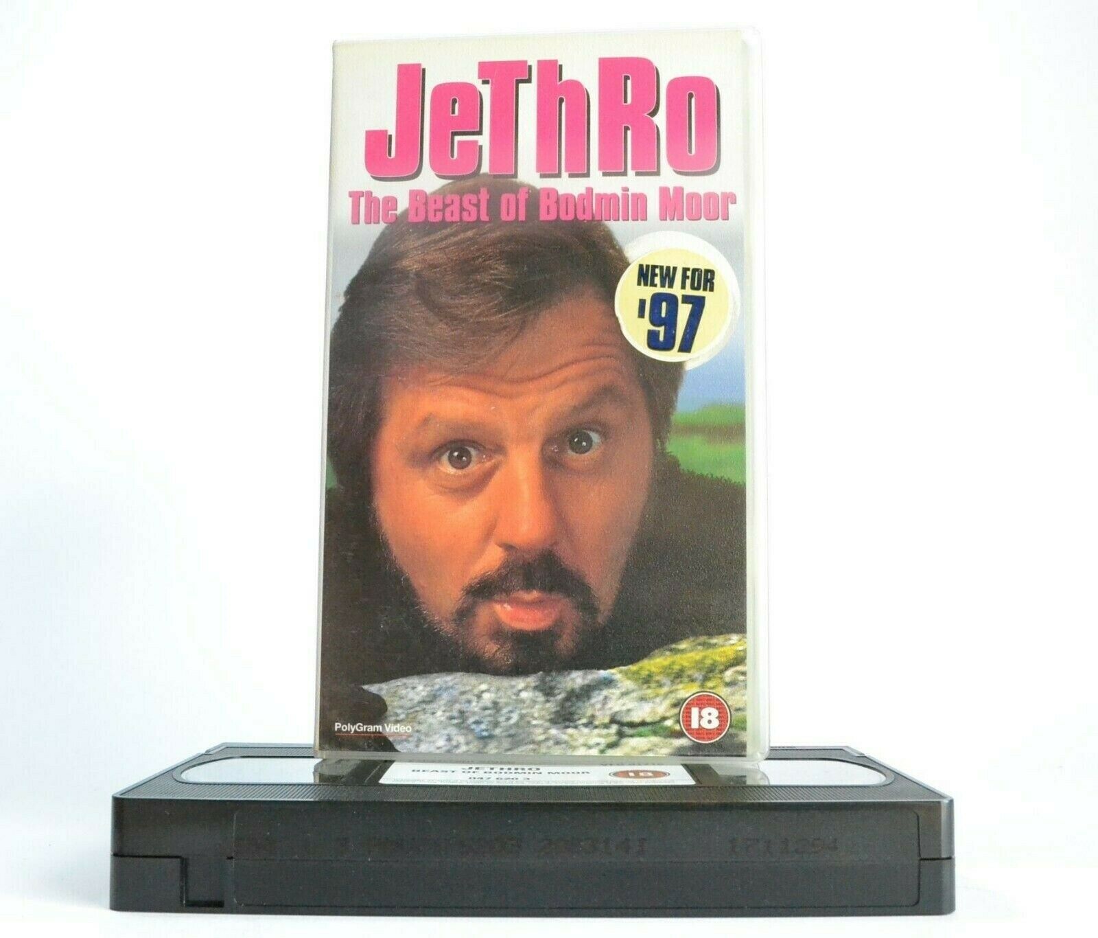 Jethro: The Beast Of Bodmin Moor - Denzil Penberthy - Madcap Sketches - Pal VHS-