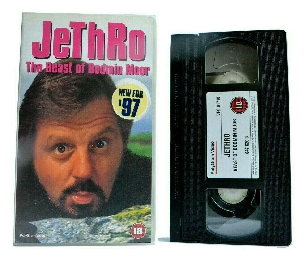 Jethro: The Beast Of Bodmin Moor - Denzil Penberthy - Madcap Sketches - Pal VHS-