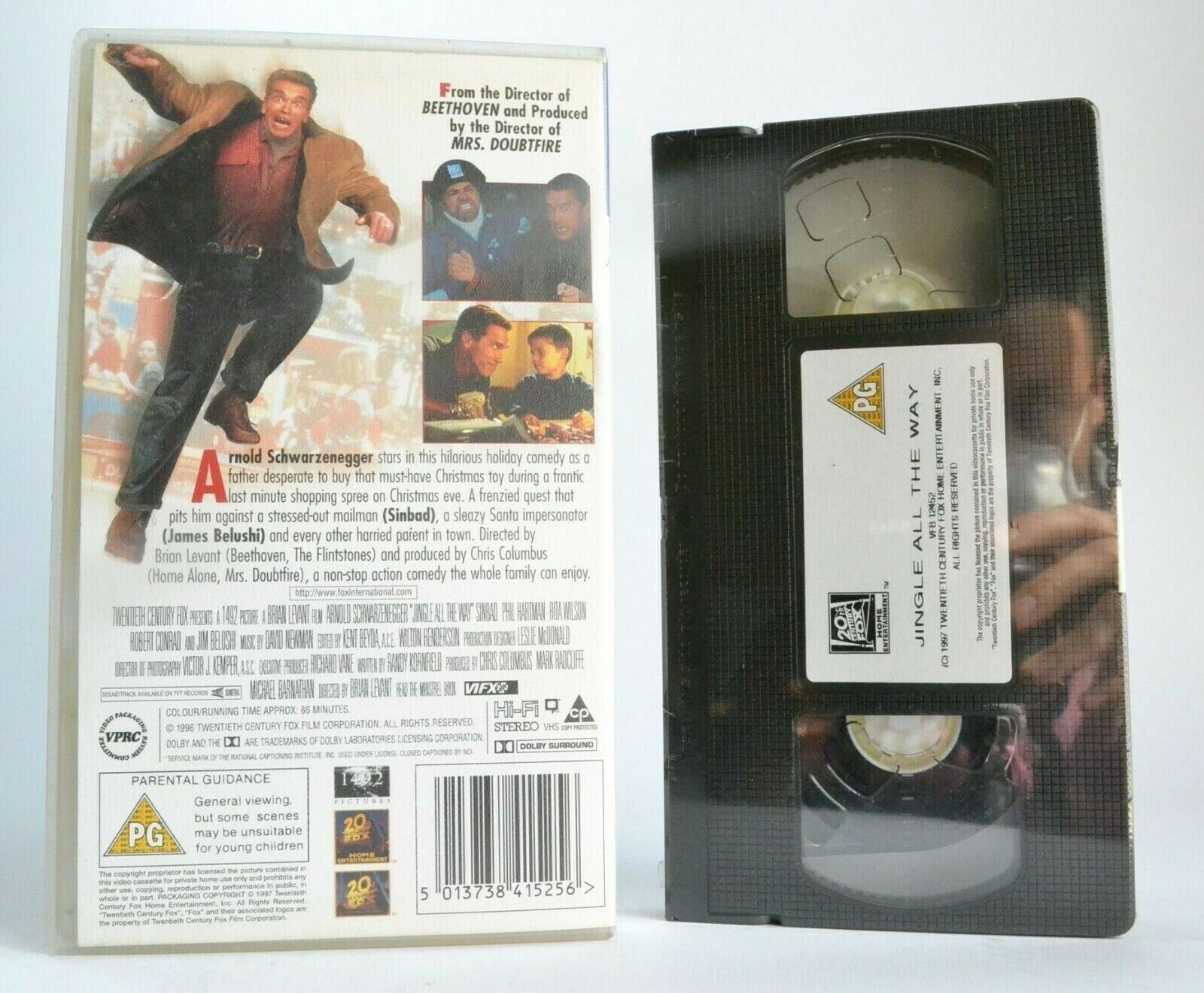 Jingle All The Way -<Brand New Sealed>- Comedy - Arnold Schwarzenegger - VHS-