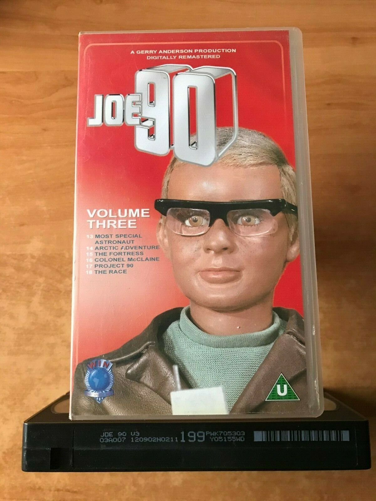 Joe 90 (Vol.3); [Digitally Remastered]: The Fortress - Gerry Anderson - Pal VHS-