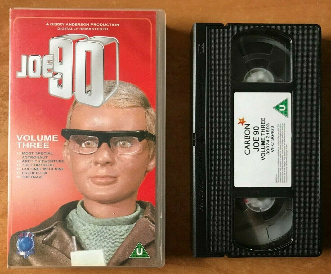 Joe 90 (Vol.3); [Digitally Remastered]: The Fortress - Gerry Anderson - Pal VHS-