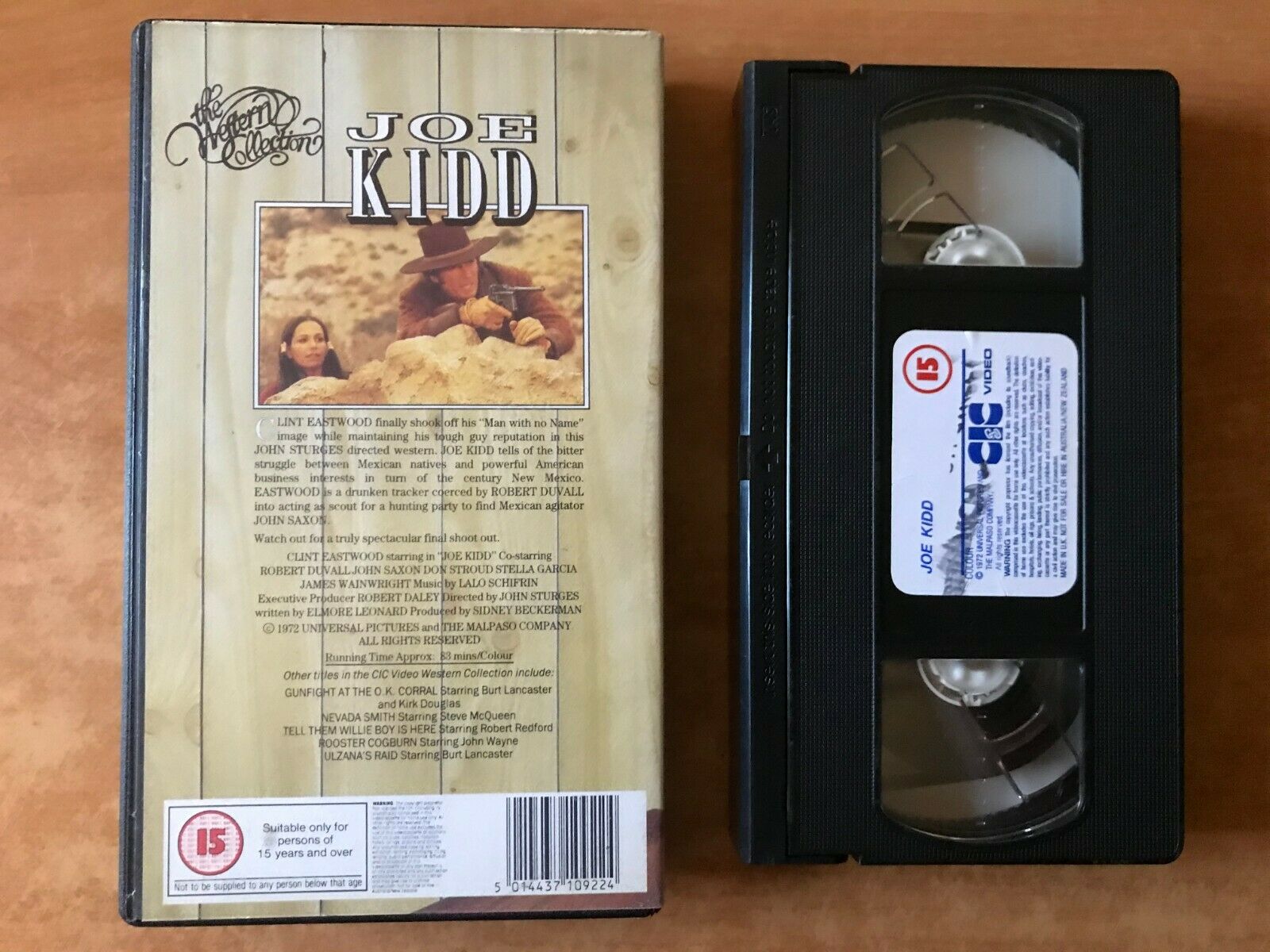 Joe Kidd (1972); [The Western Collection] Clint Eastwood / Robert Duvall - VHS-