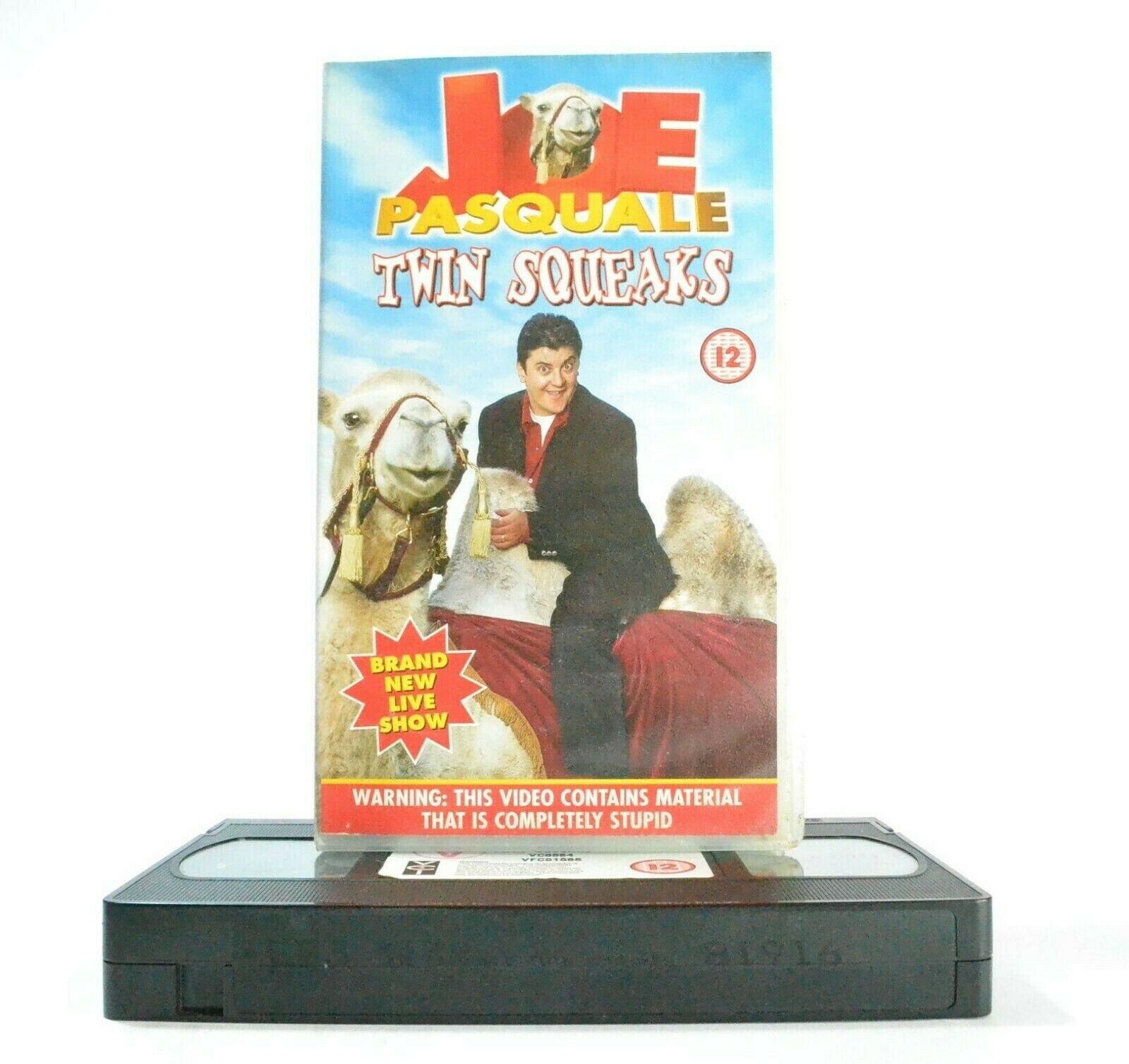 Joe Pasquale: Twin Squeaks - Comedy - Classic Live Show - Hilarious - Pal VHS-