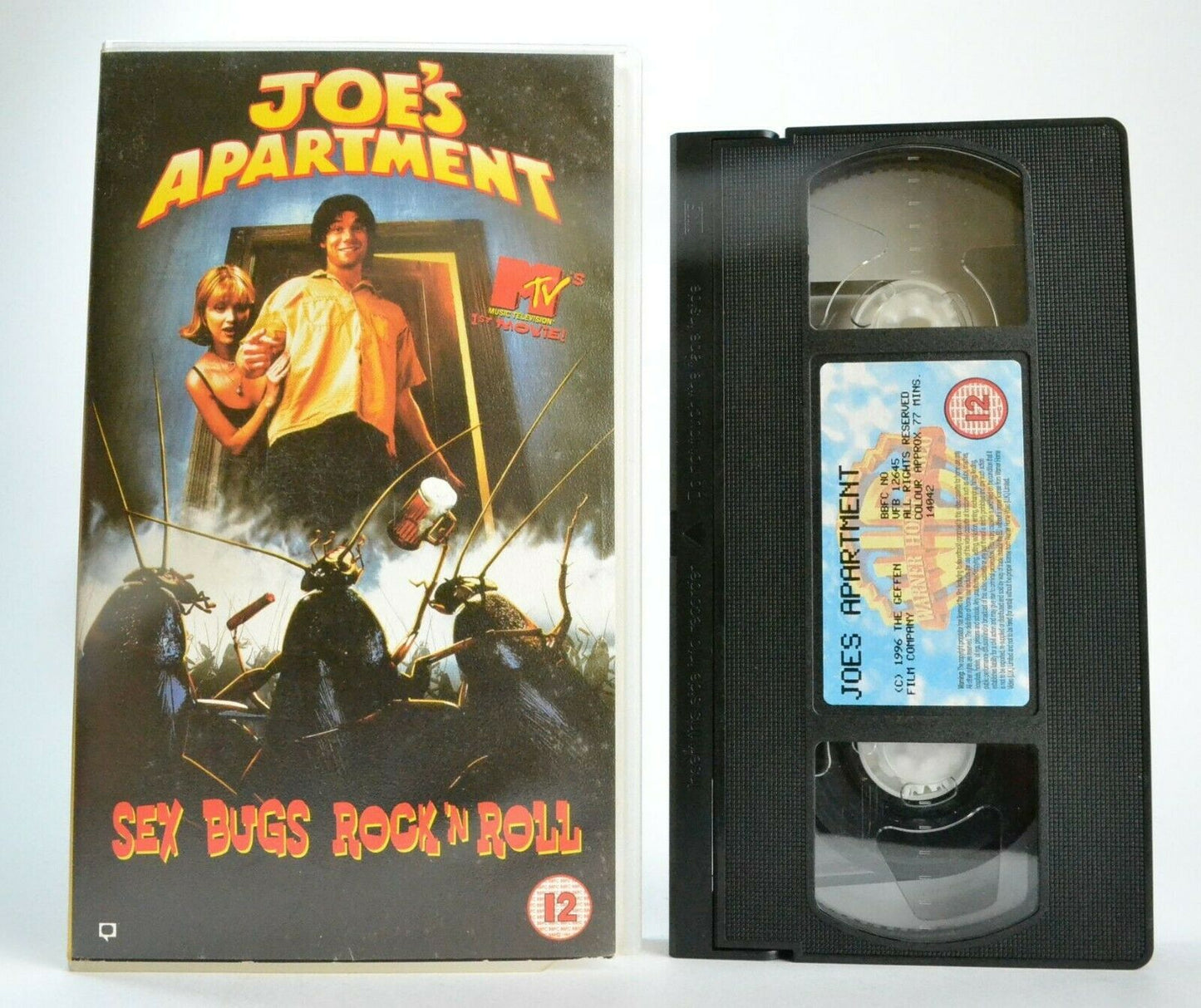 Joe's Apartment: MTV's 1st Movie - Cockroaches Trouble - Jerry O'Connell - VHS-