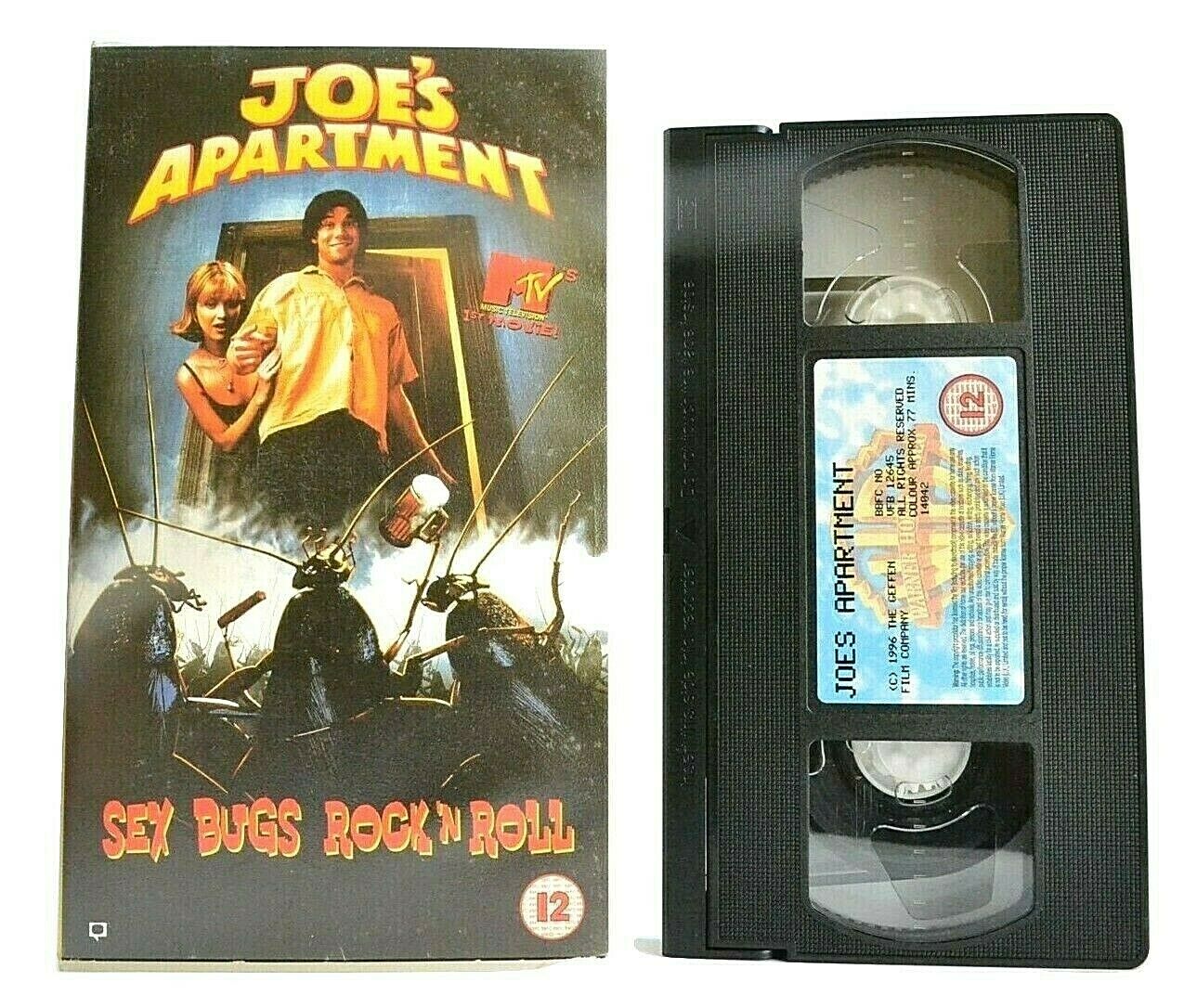 Joe's Apartment: MTV's 1st Movie - Cockroaches Trouble - Jerry O'Connell - VHS-