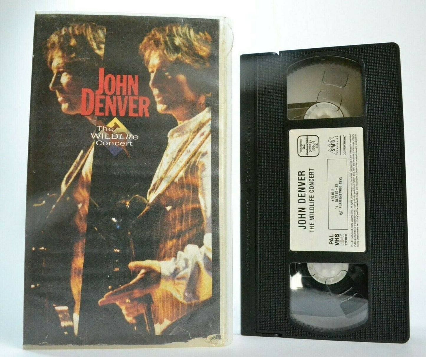 John Denver: The Wildlife Concert -'Country Roads' - Live Performance - Pal VHS-