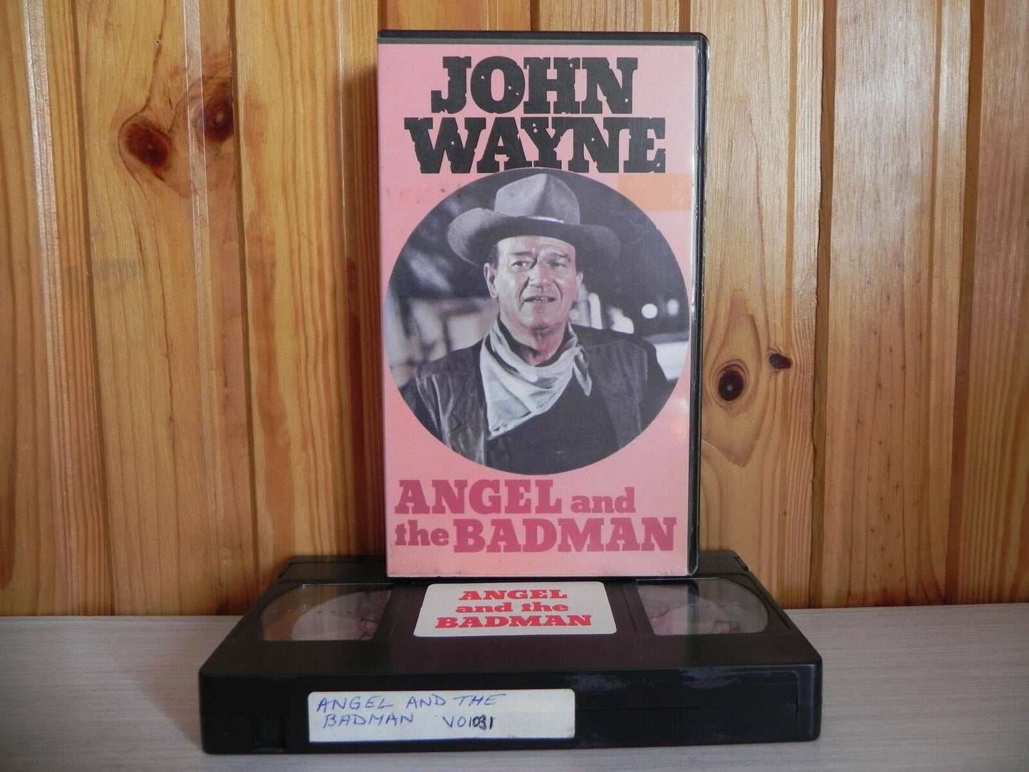 John Wayne - Angel And The Badman - 1947 - WWVI Corporation - Pre-Cert - Pal VHS-