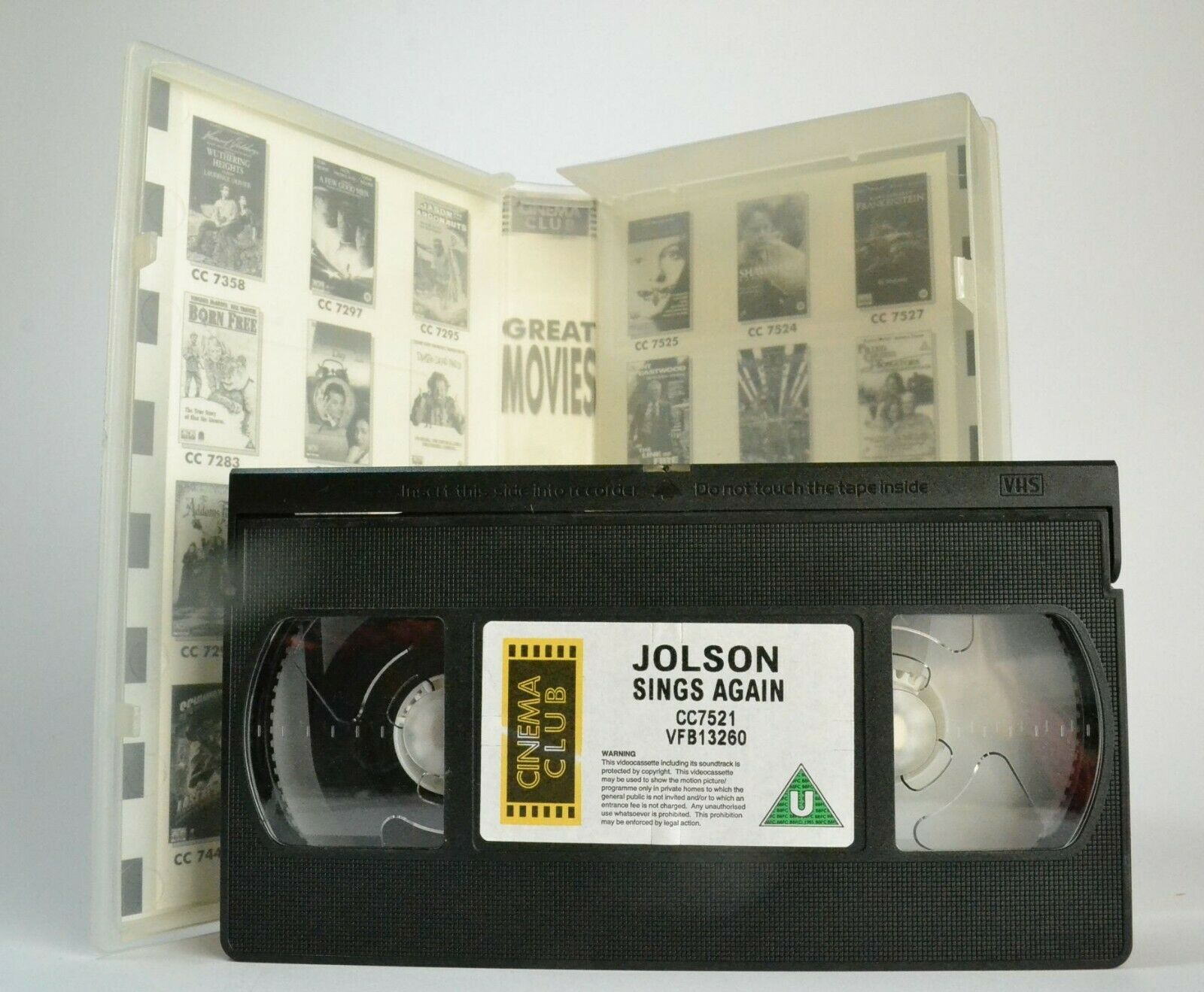 Jolson Sings Again (1949): Musical Extravaganza - Drama - Larry Parks - Pal VHS-