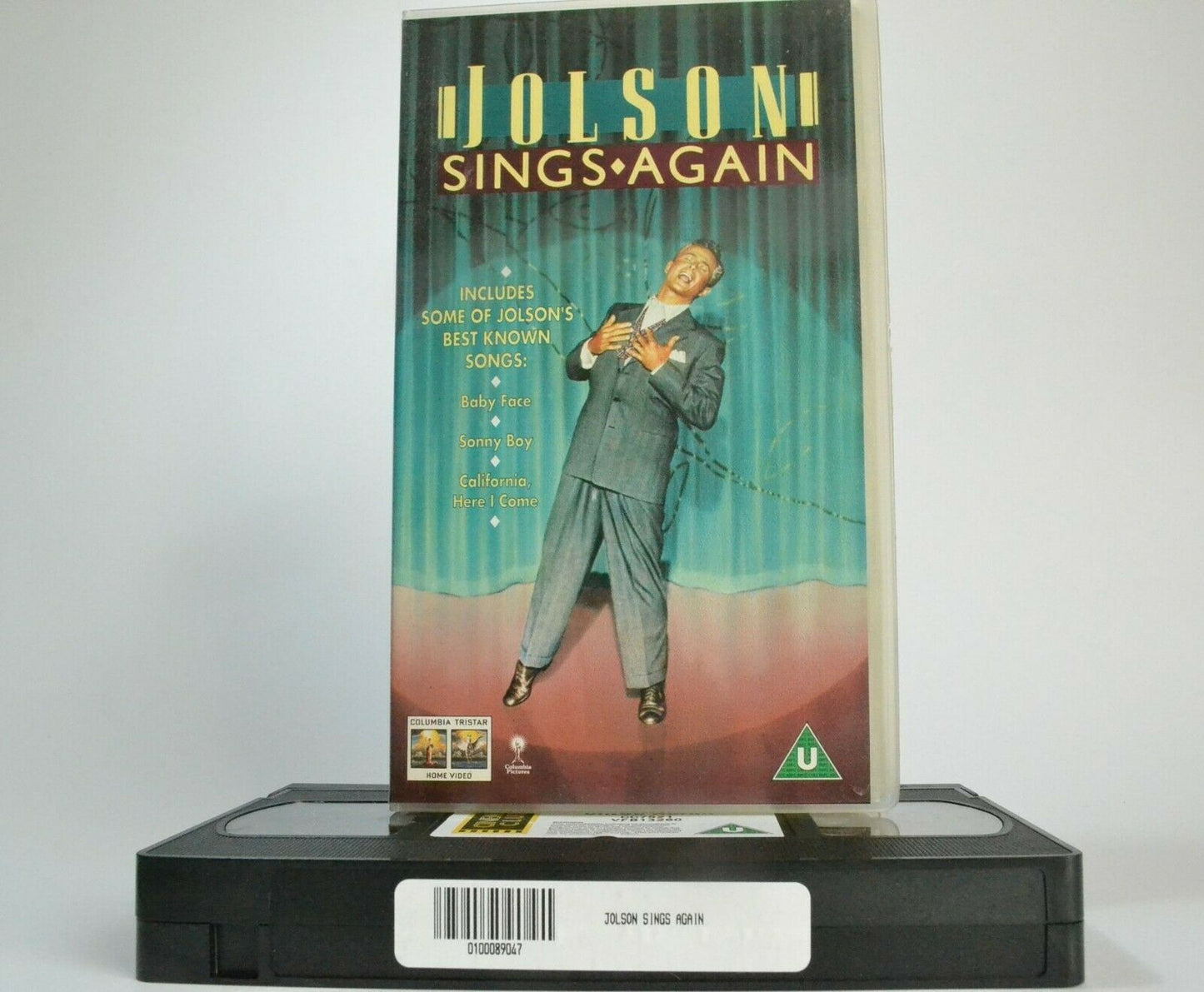 Jolson Sings Again (1949): Musical Extravaganza - Drama - Larry Parks - Pal VHS-