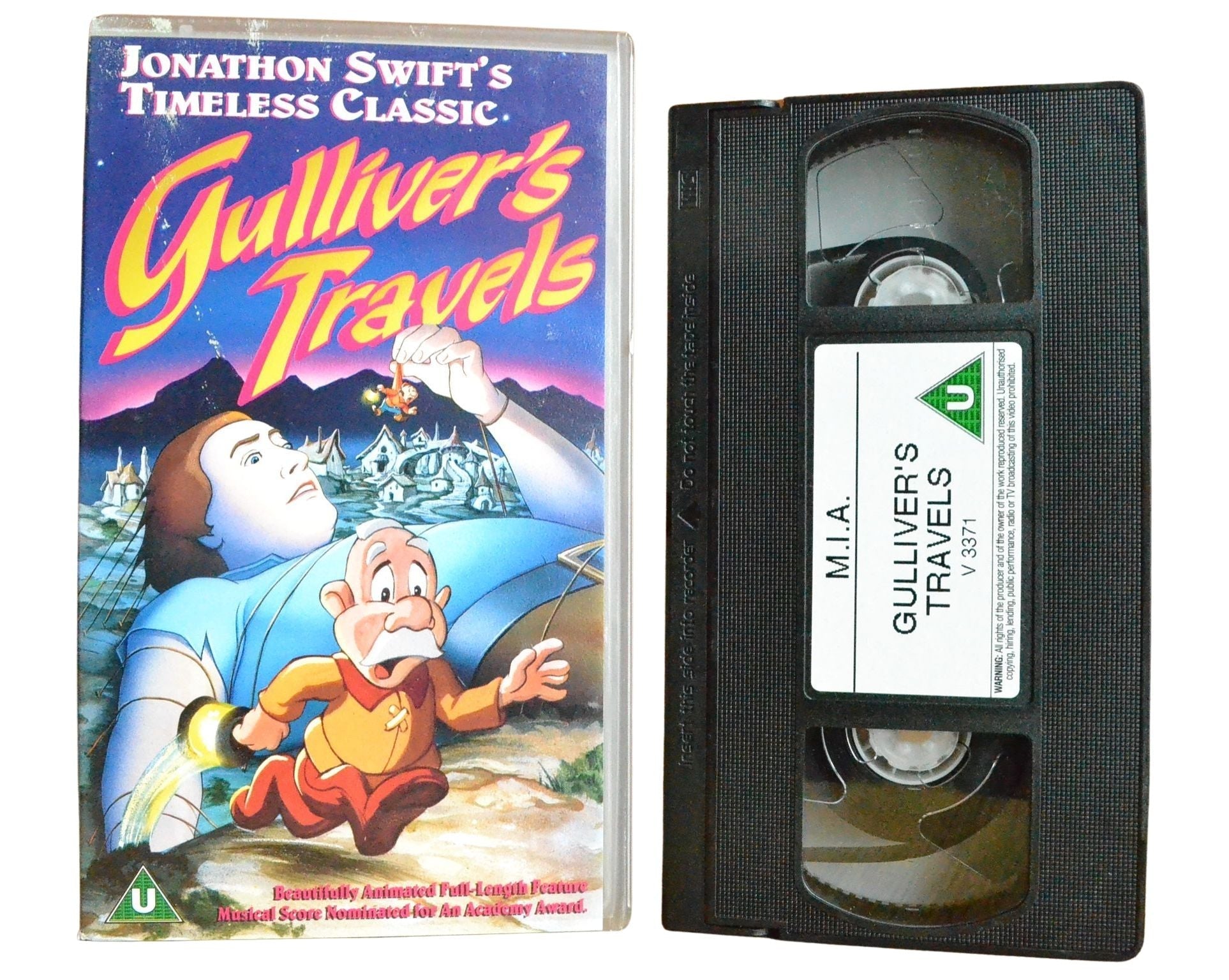 Jonathon Swift's Timeless Classic: Gulliver's Travels - Children’s - Pal VHS-