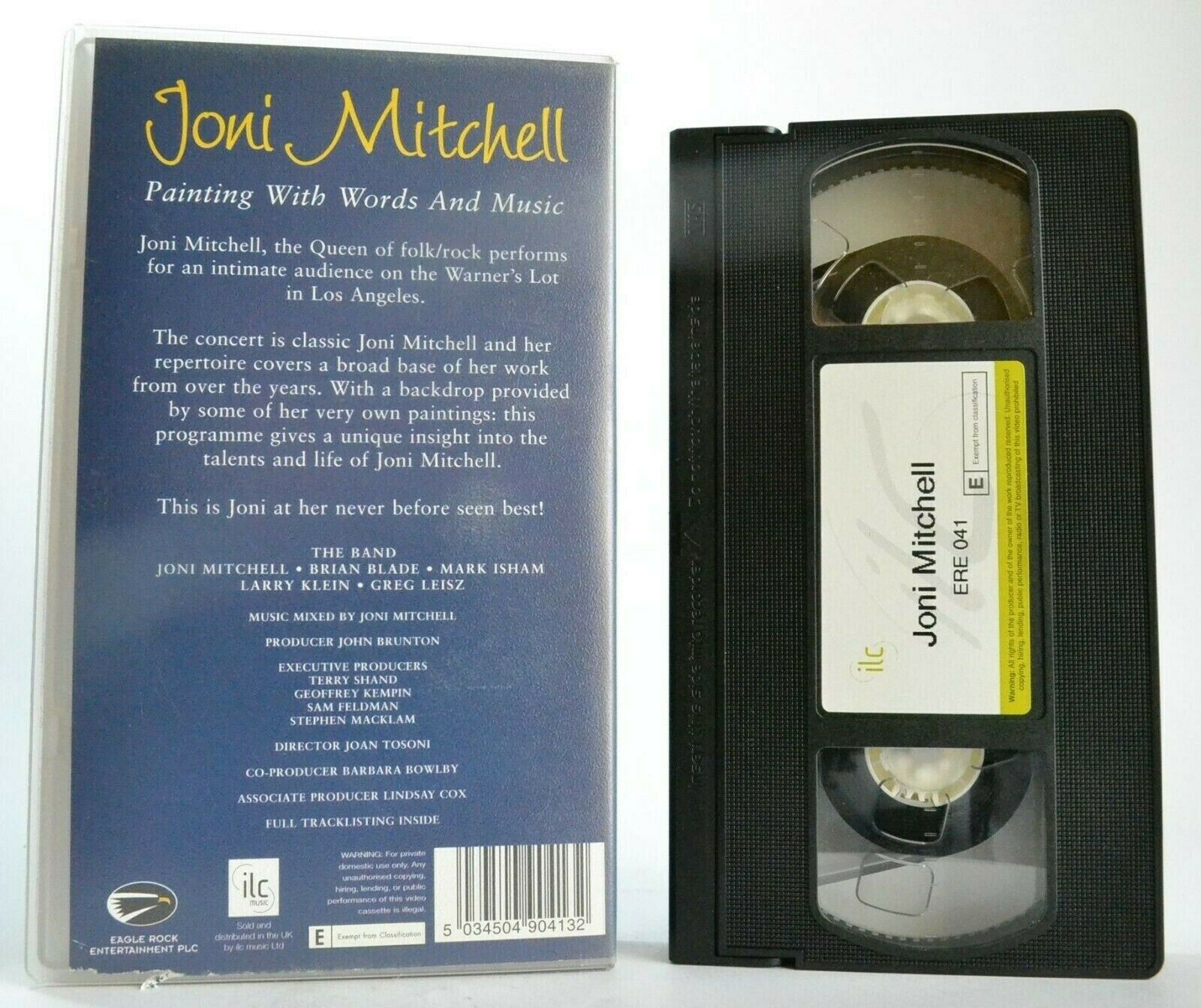 Joni Mitchell: Painting With Words And Music [Warner's Lot / L.A.] - Music - VHS-