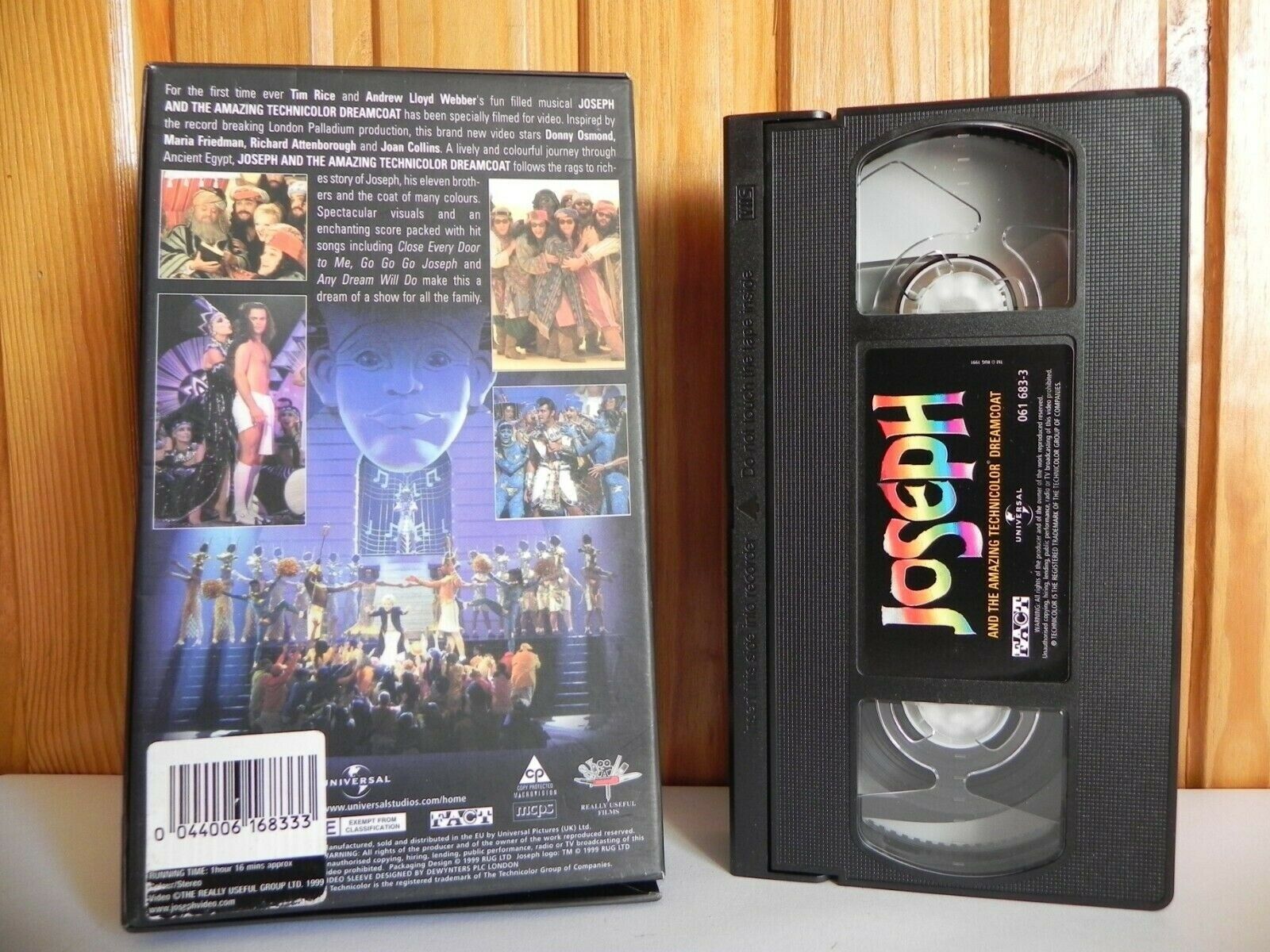 Joseph And The Amazing Technicolor Dreamcoat - Classic Family Musical - Pal VHS-