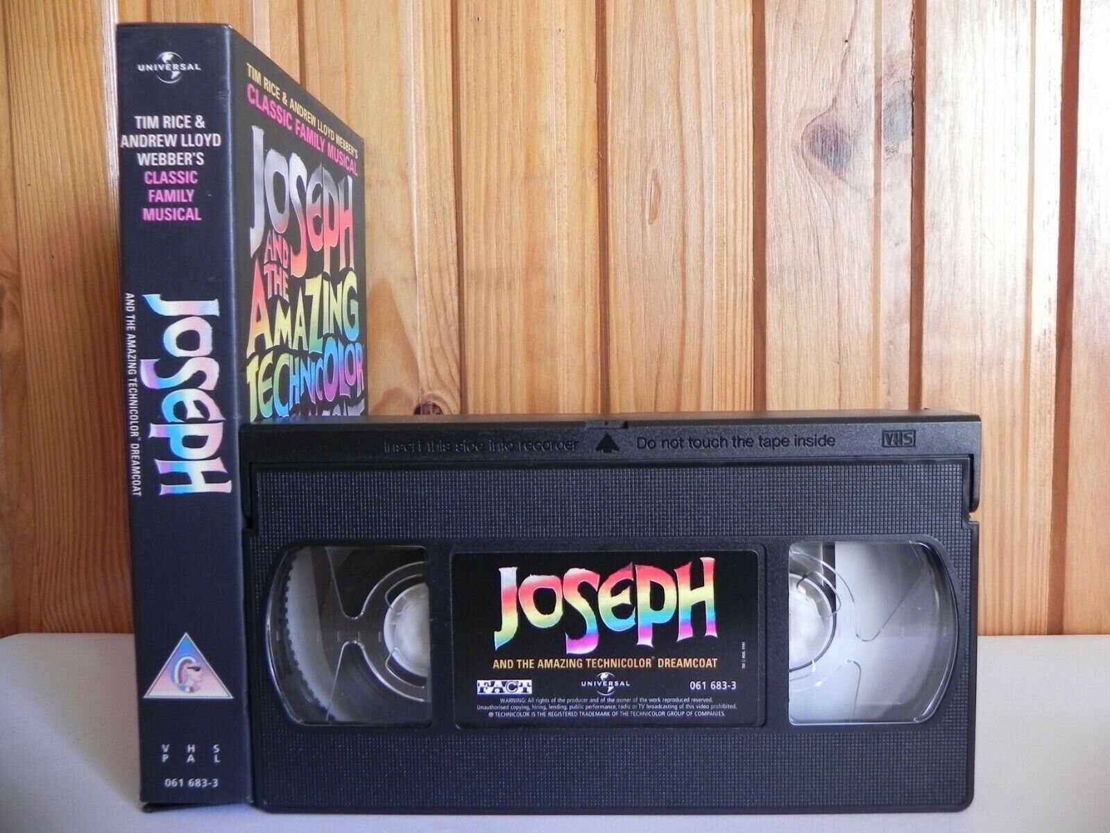 Joseph And The Amazing Technicolor Dreamcoat - Classic Family Musical - Pal VHS-