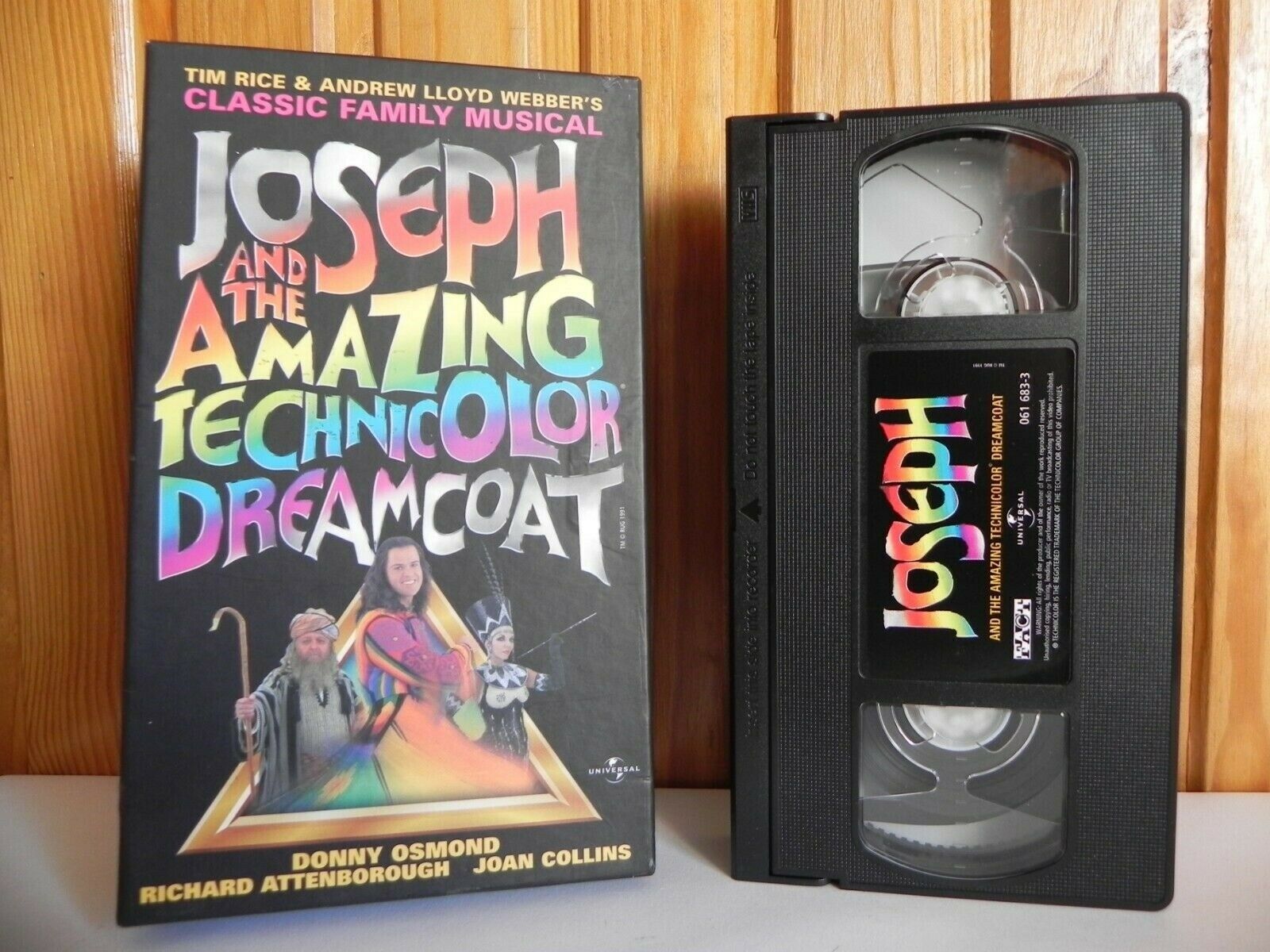 Joseph And The Amazing Technicolor Dreamcoat - Classic Family Musical - Pal VHS-