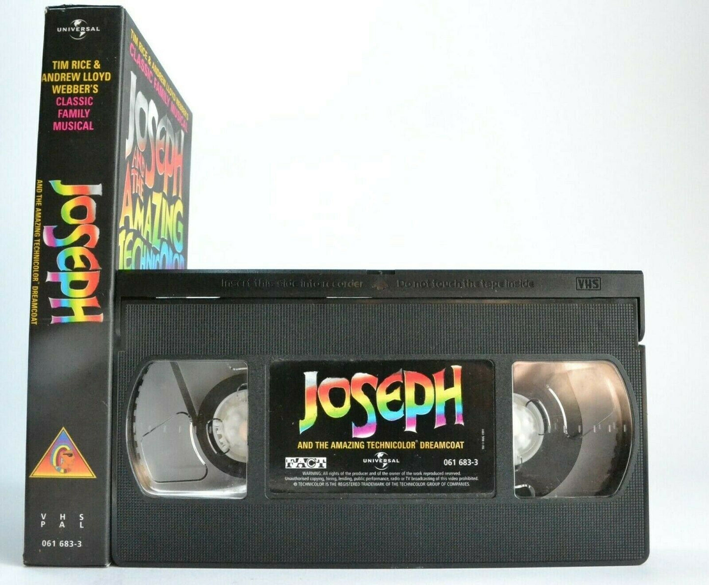 Joseph And The Amazing Technicolor Dreamcoat - Musical - Donny Osmond - Pal VHS-