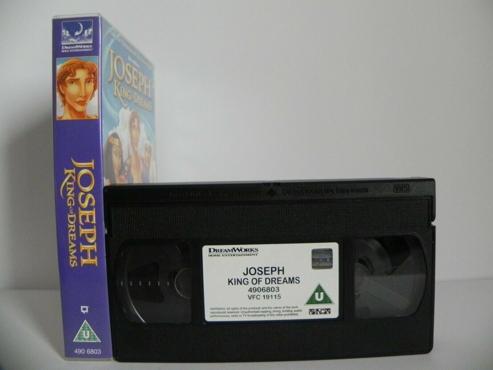 Joseph King Of Dreams - Animated Epic - Musical Adventure - Children's - VHS-